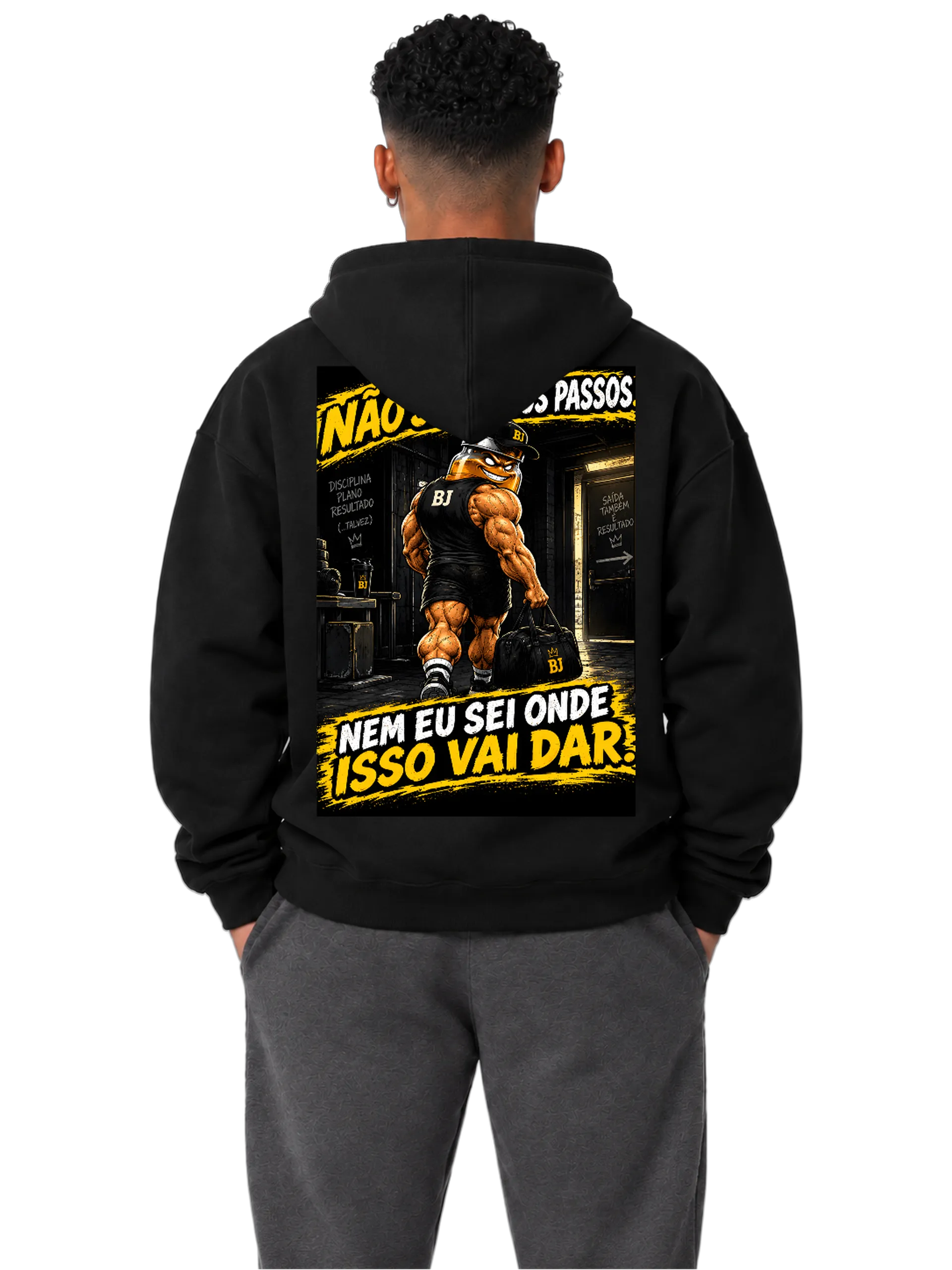 Blusa de moletom personalizada de w.voltani — imagem 4 de 9