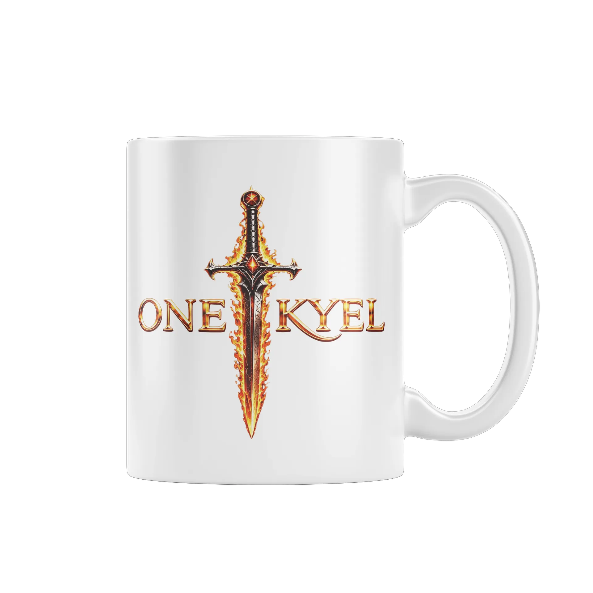 Caneca Porcelana Logotipo One Kyel 325ml - Imagem 1