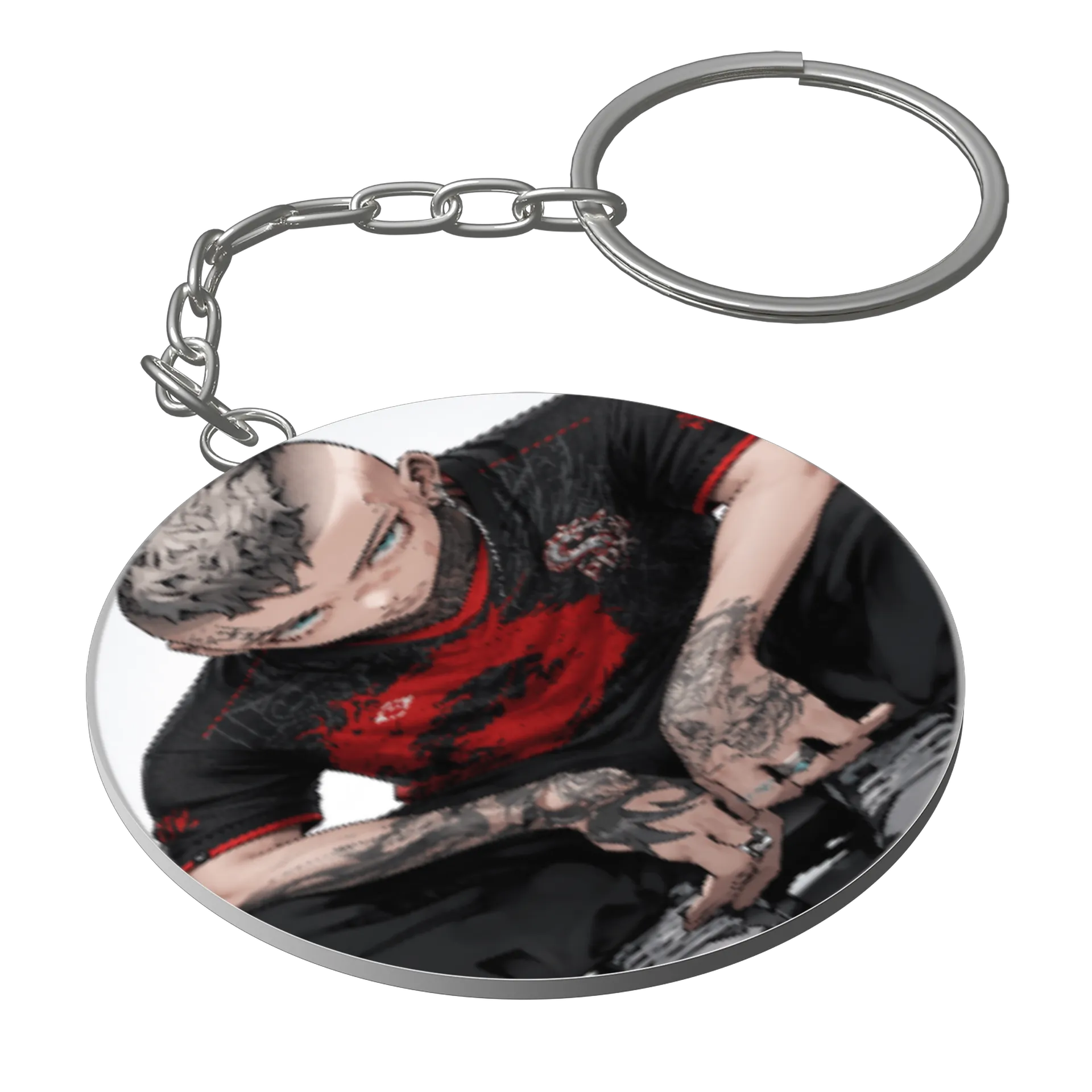 Chaveiro MDF Estampa Personagem Estilo Anime de Draken BR