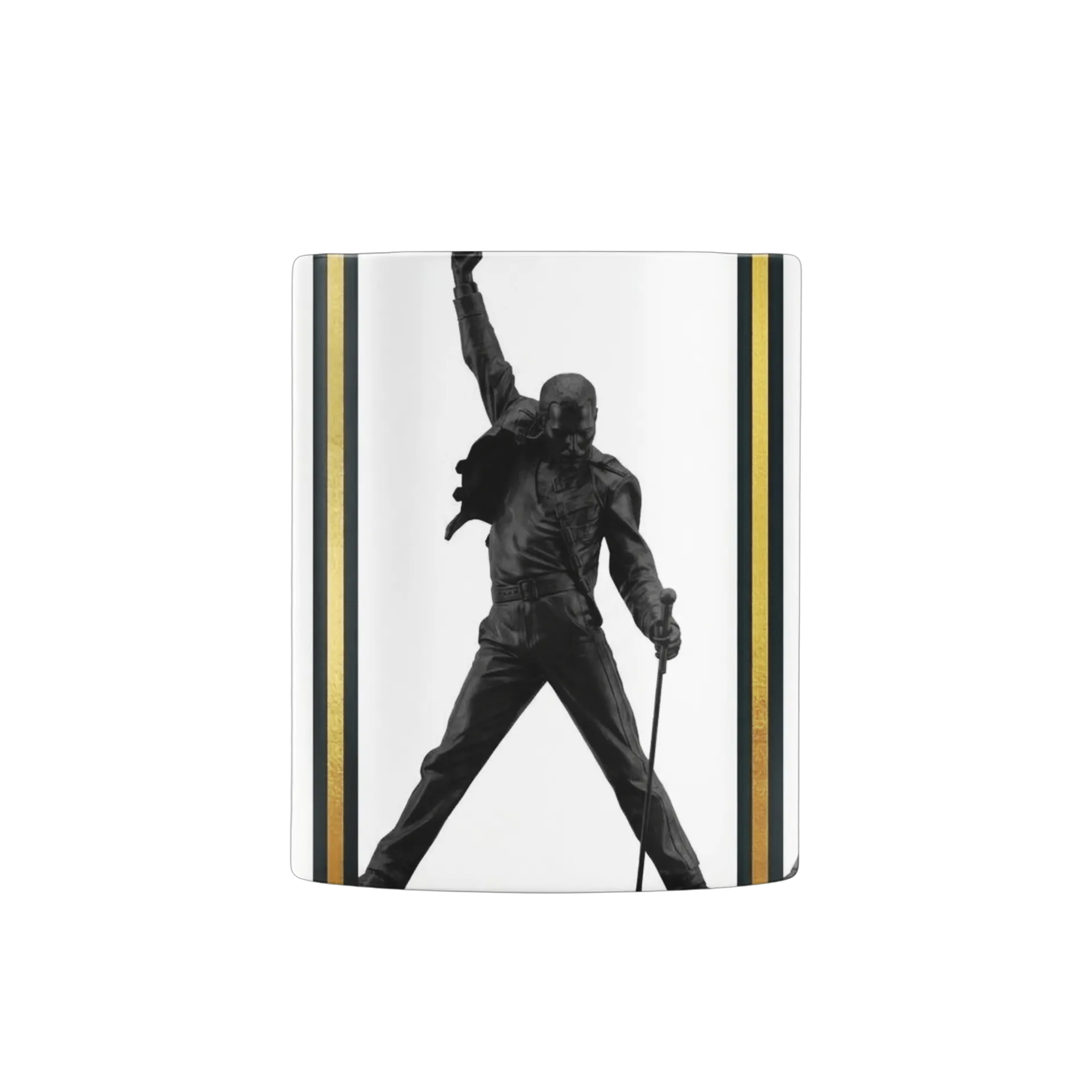 Caneca Porcelana Estilizada Freddie Mercury 325ml de Caneca Store — imagem 2 de 4