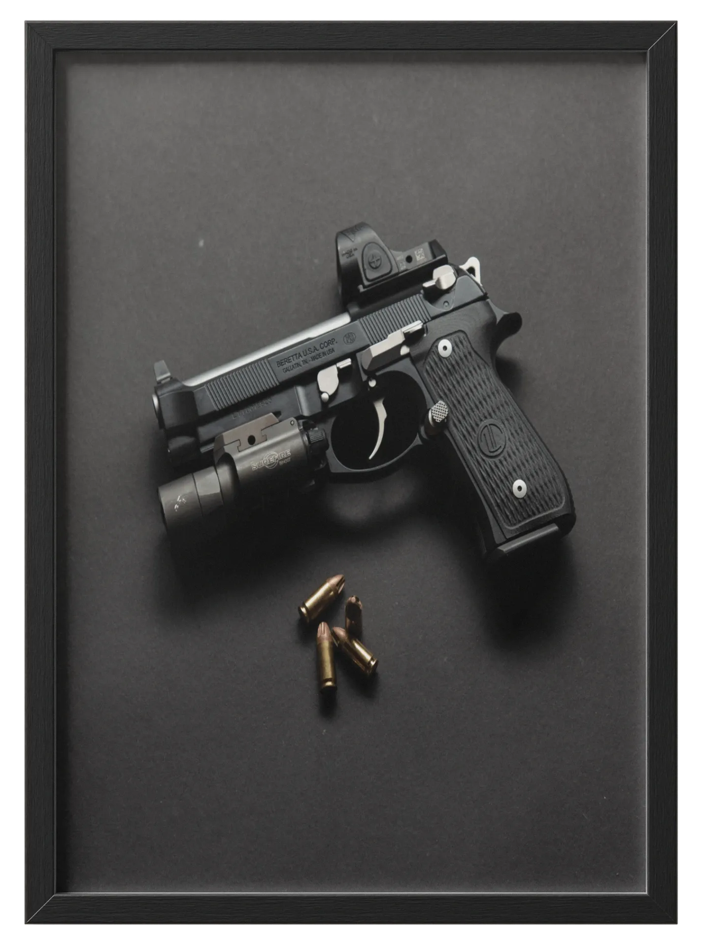 Quadro militar pistol - Imagem 1