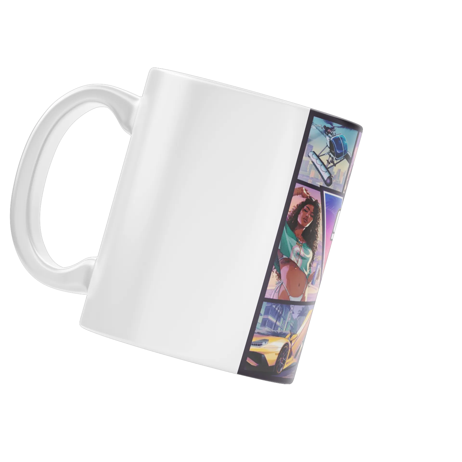 Caneca Porcelana Grand Theft Auto VI 325ml - Imagem 3