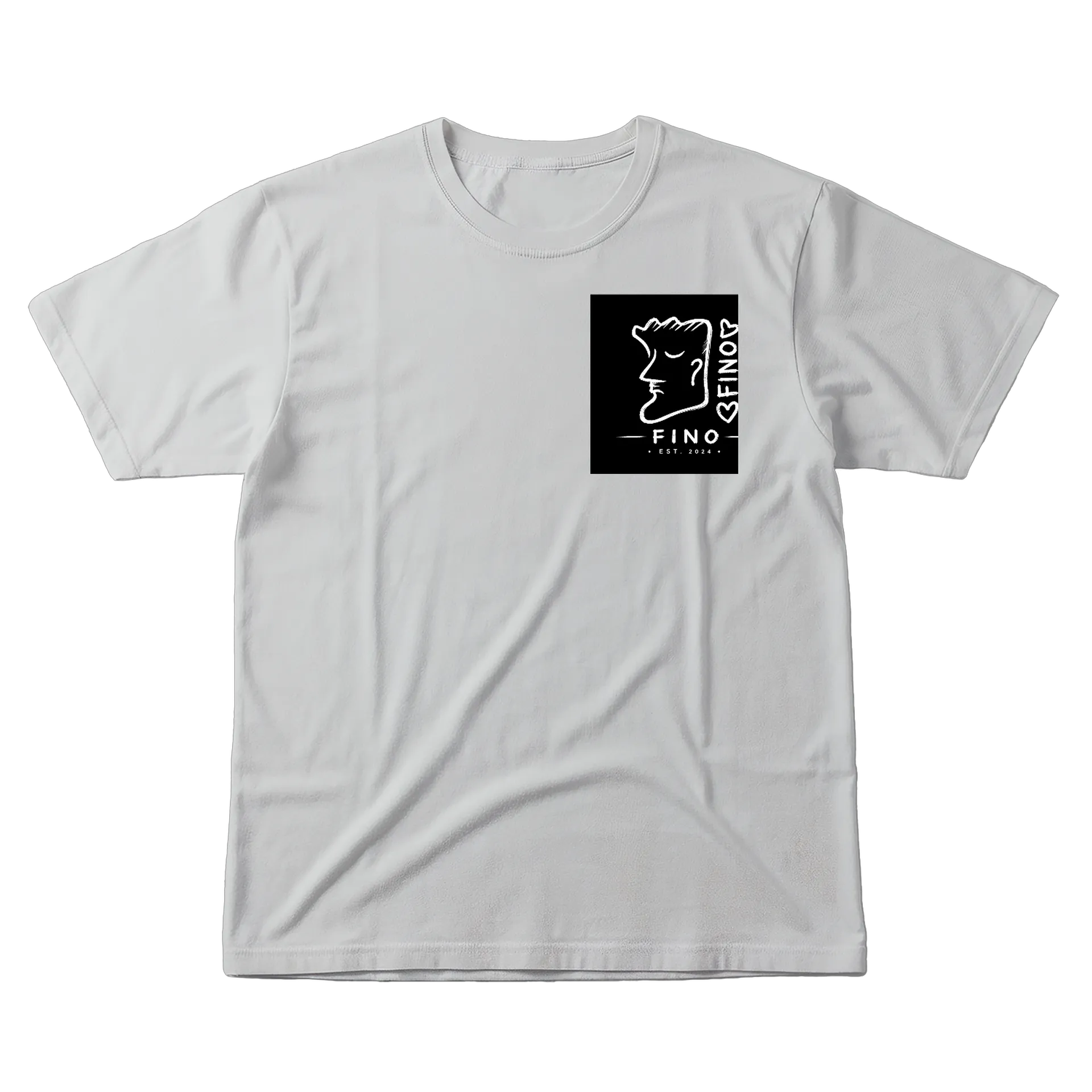 Camiseta fino Corpo Humano Preto 100% Algodão de DANFINO — imagem 1 de 6