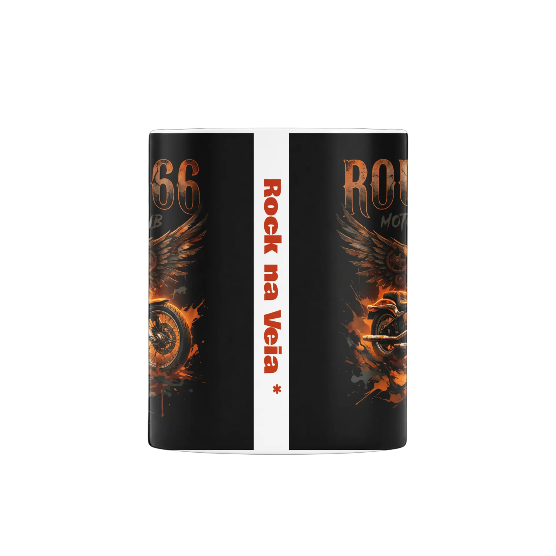 Caneca Route 66 Motocicleta Clube Estilo Vintage 325ml - Imagem 2