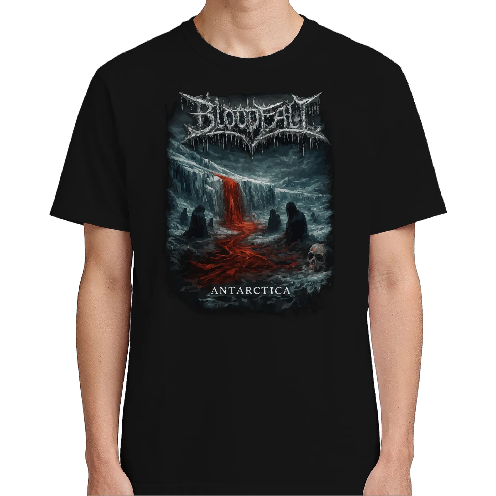 BLOODFALL — ANTARCTICA de SOUNDSTAB/The ultimate underground merch box. — imagem 4 de 6
