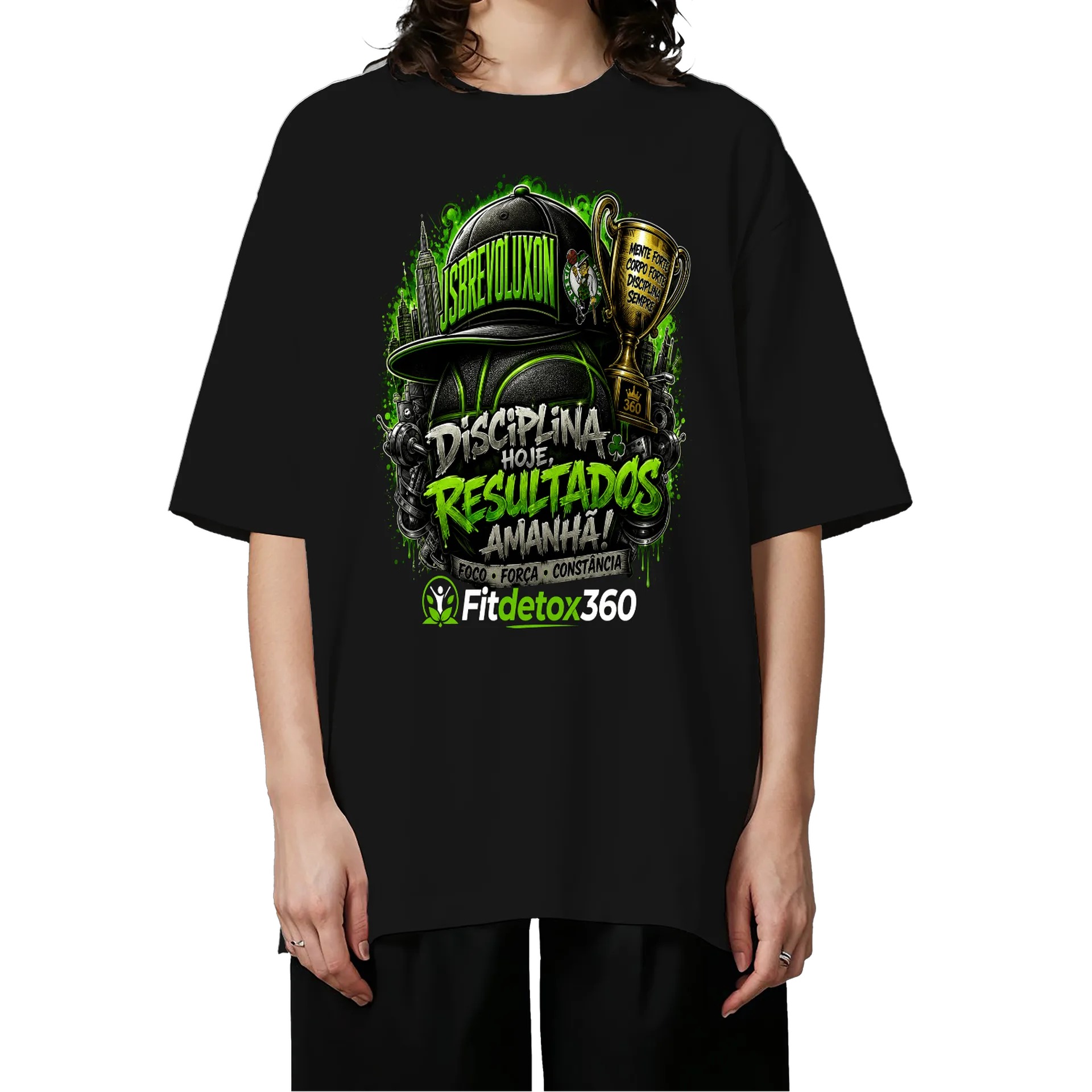JSB Prime Fit Camiseta Oversized  - Imagem 3