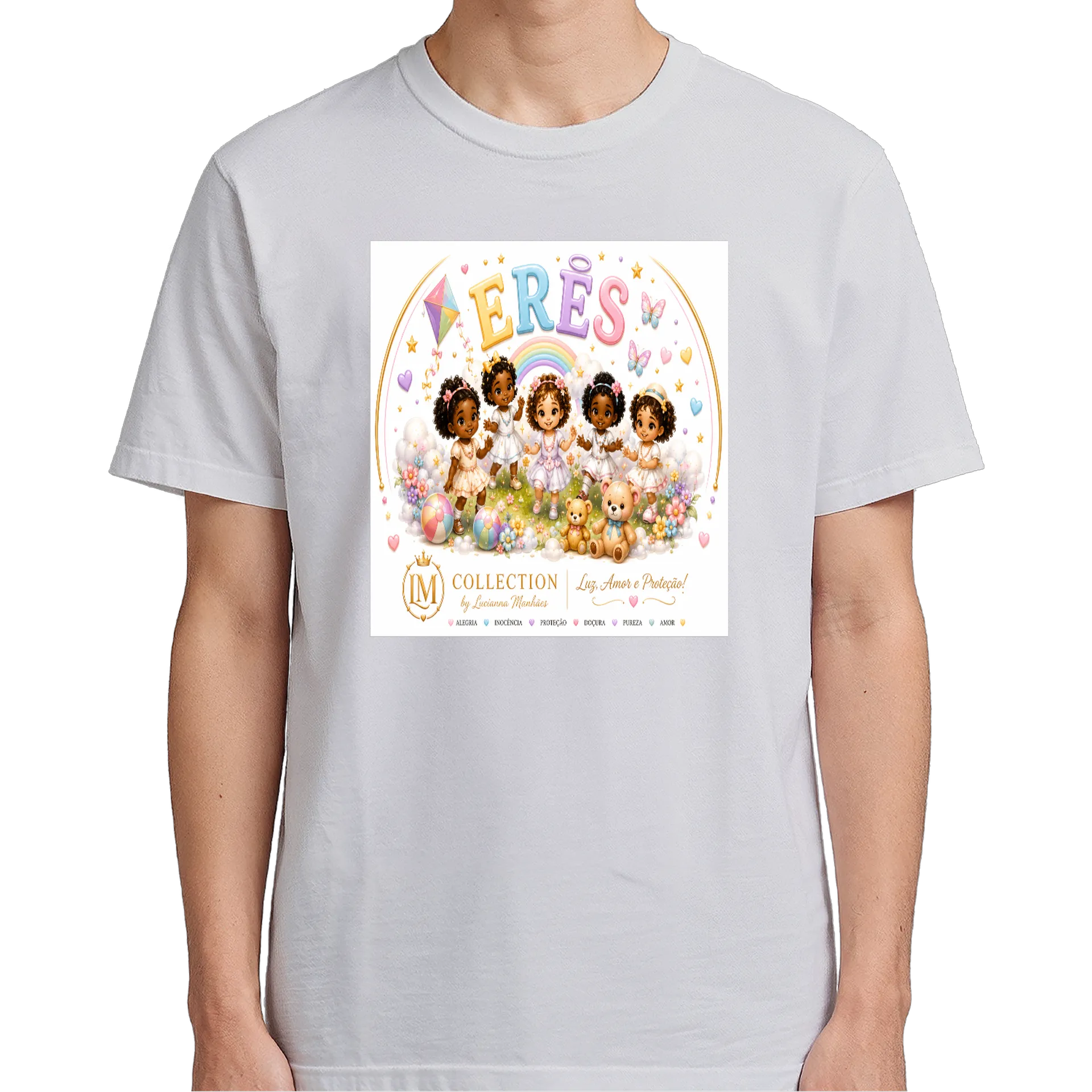 Camiseta Crianças Estampa IM Collection Algodão - Imagem 5