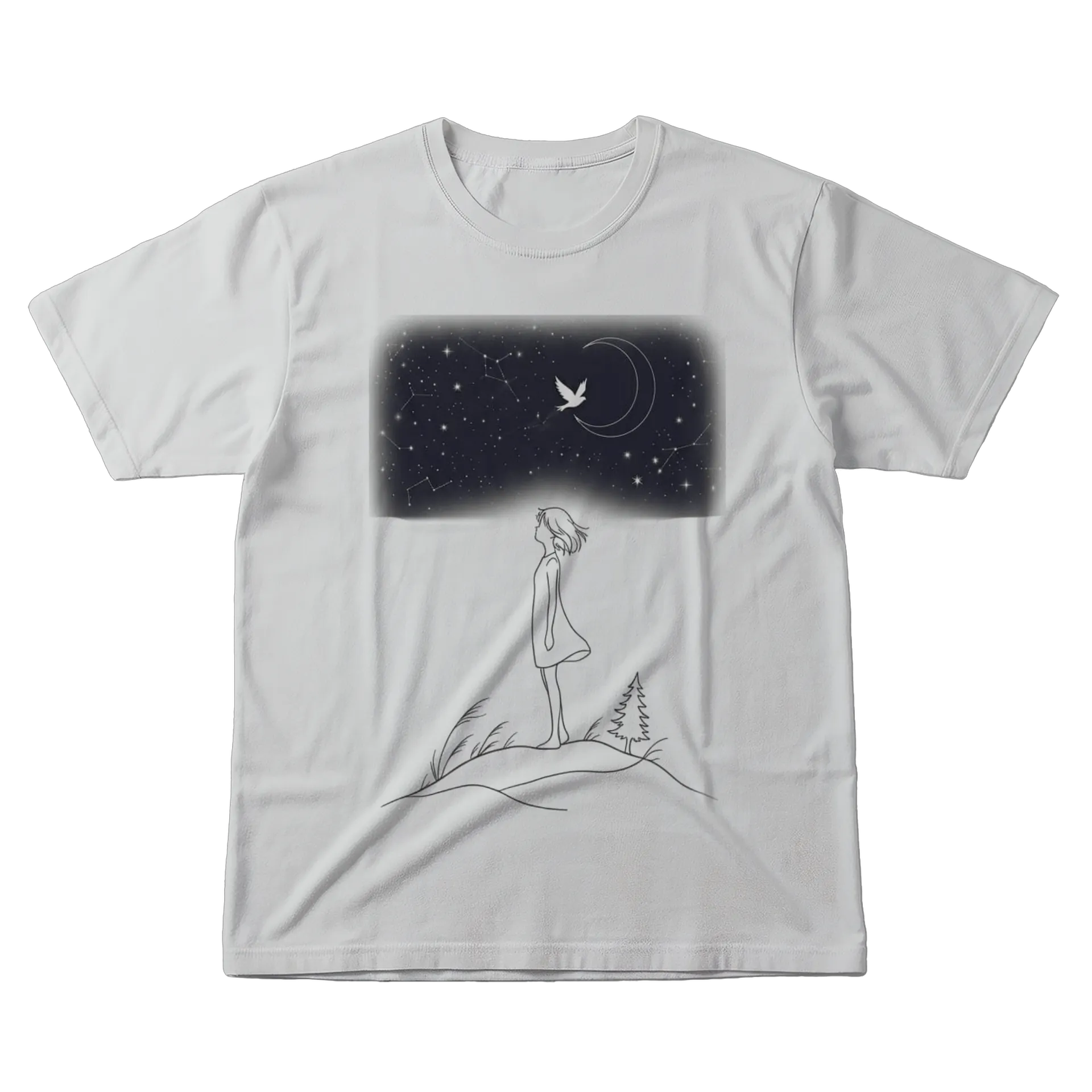 Camiseta Voo dos Sonhos de Ana Mendes  — imagem 1 de 6