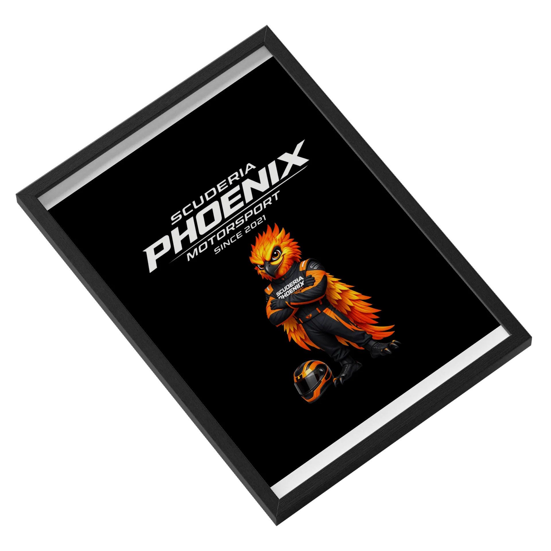 Quadro Ashes mascote da Scuderia Phoenix Motorsport - Imagem 2