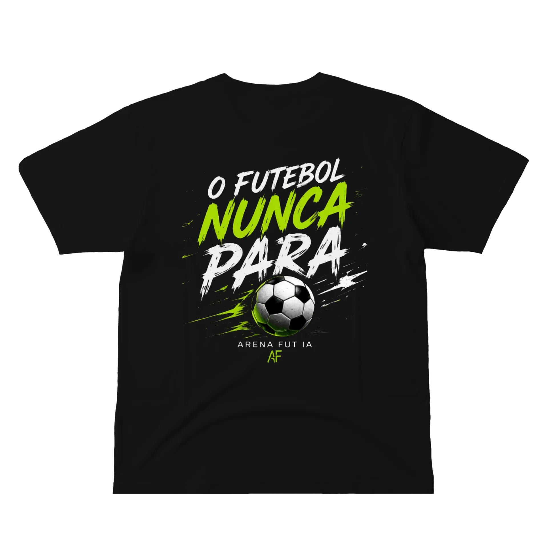 Camiseta Oficial Arena Fut IA 100% Algodão - Imagem 3