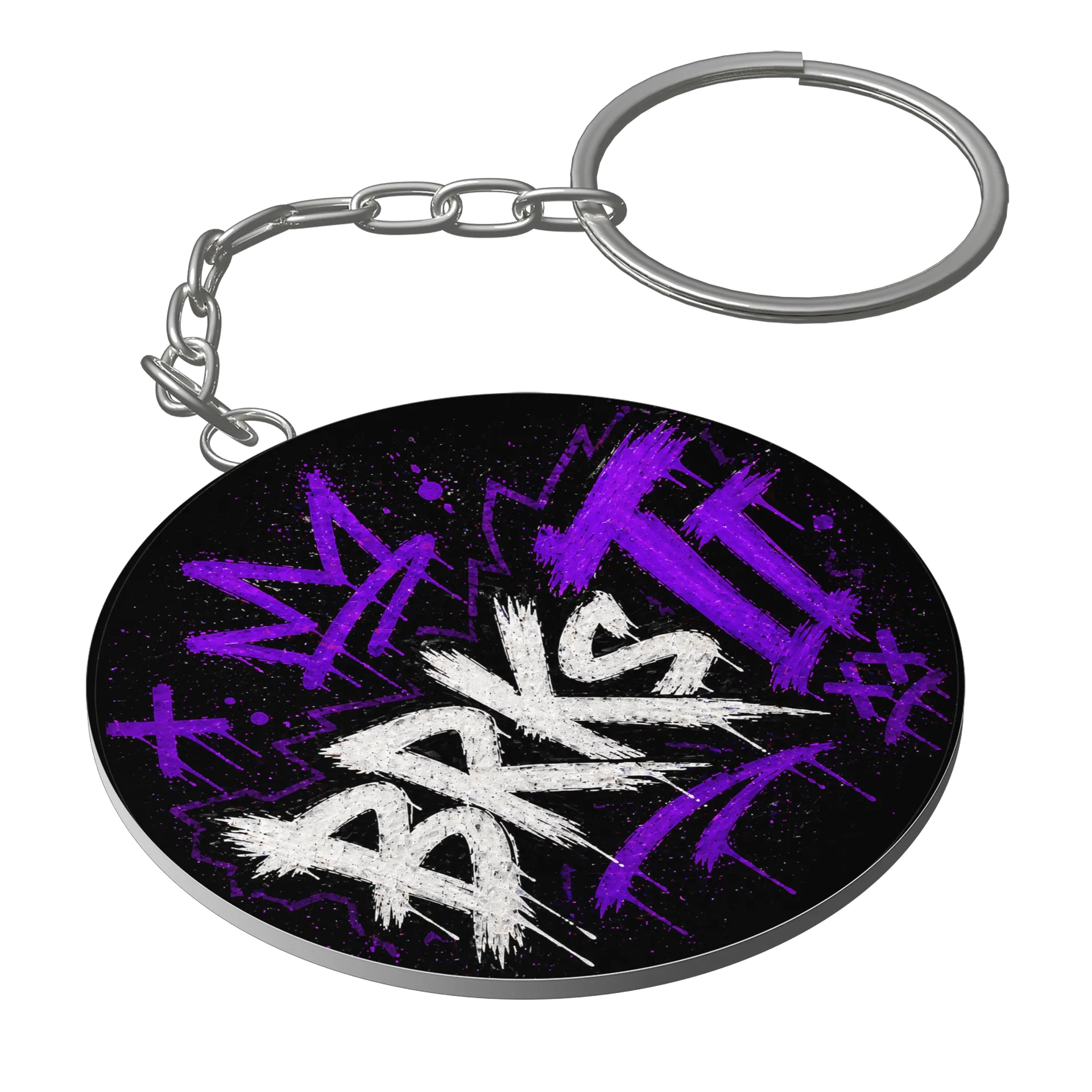 Chaveiro MDF Estampa Tipográfica BRKsIT de BRKsIT 