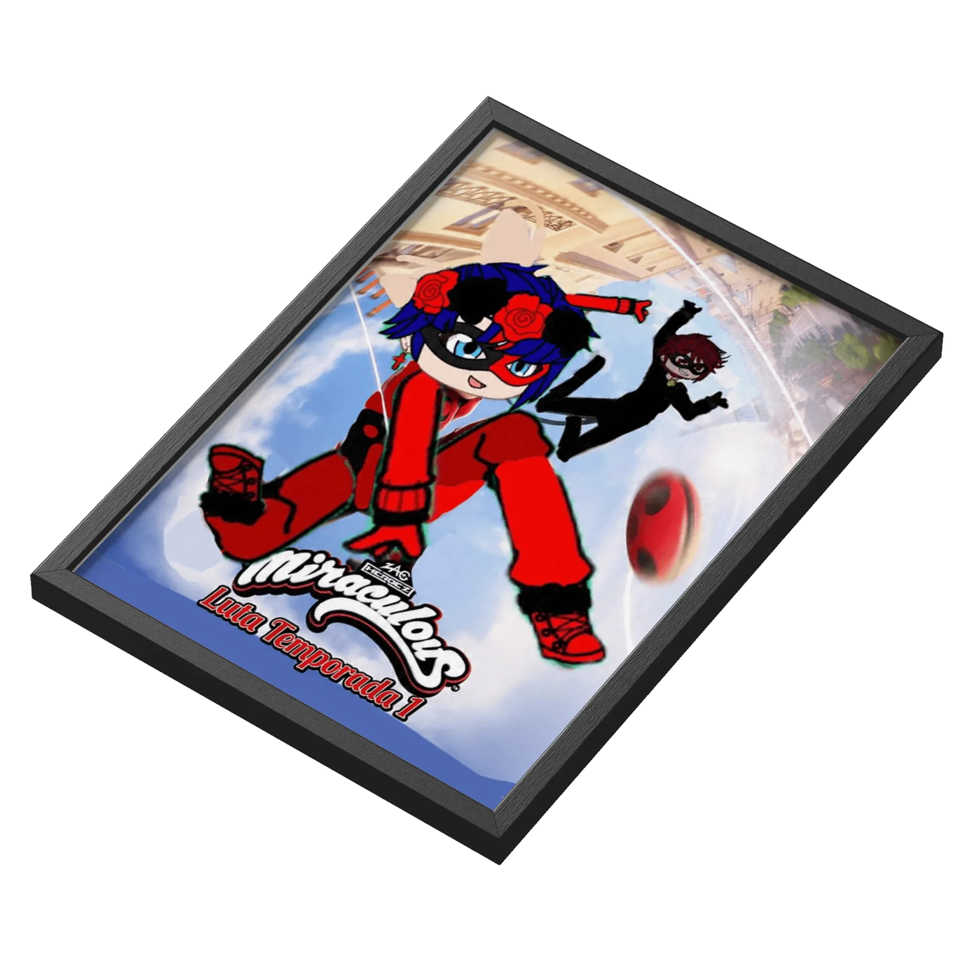 Quadro A3 miraculous a luta - Imagem 3