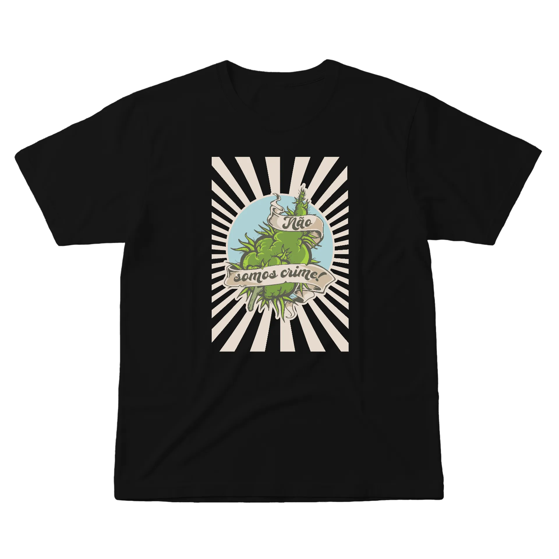 Camiseta Não Somos Crime 100% Algodão - Imagem 1