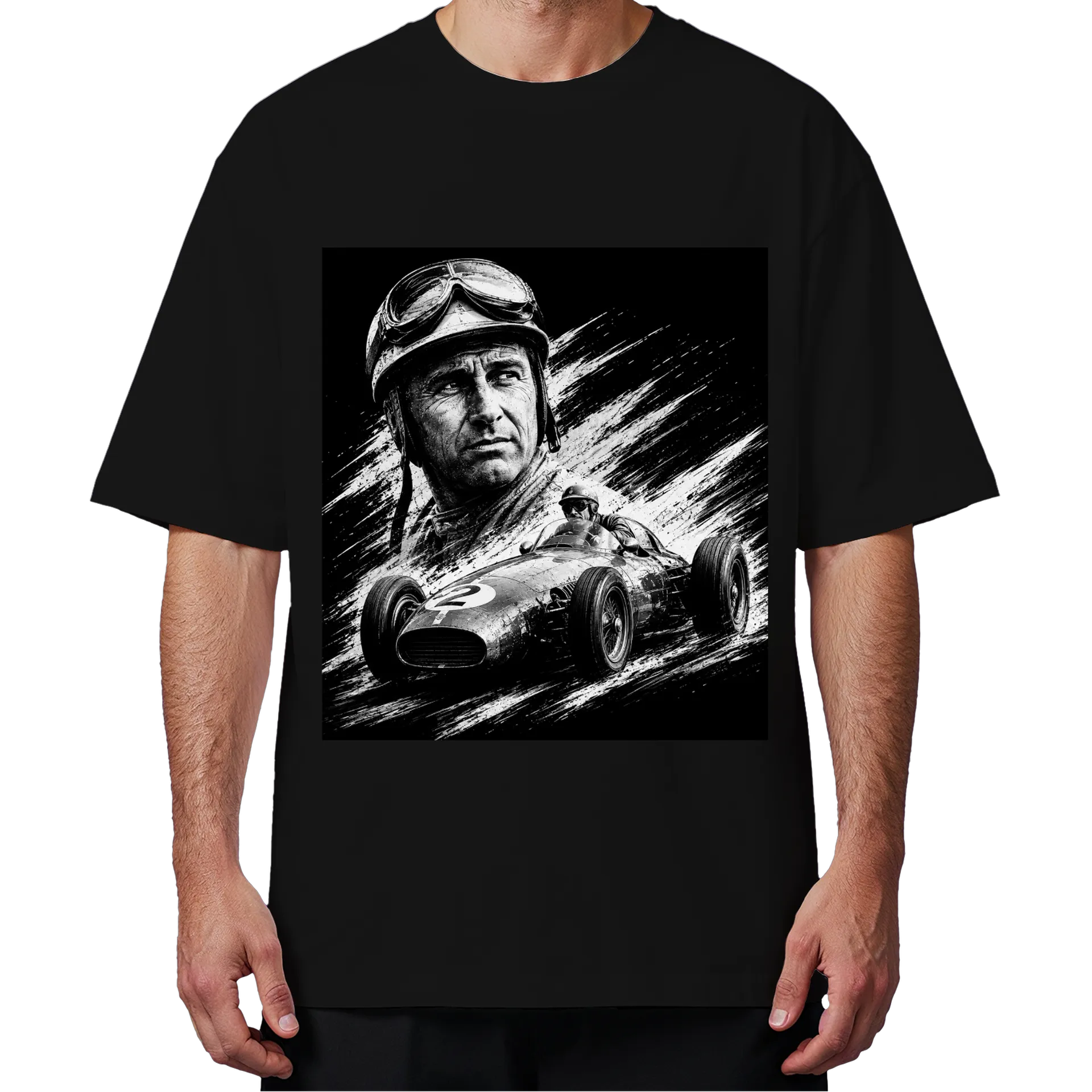 Camiseta Oversized Juan Manuel Fangio by Grid de Largada - Imagem 4