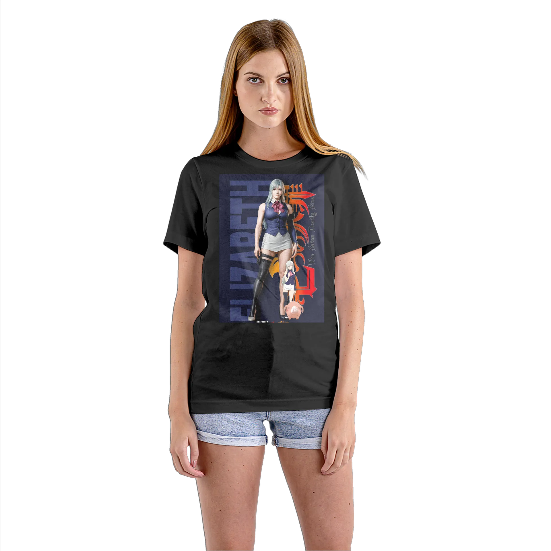 Camiseta Babylook Call of Duty Personagem Prateado 100% - Imagem 3