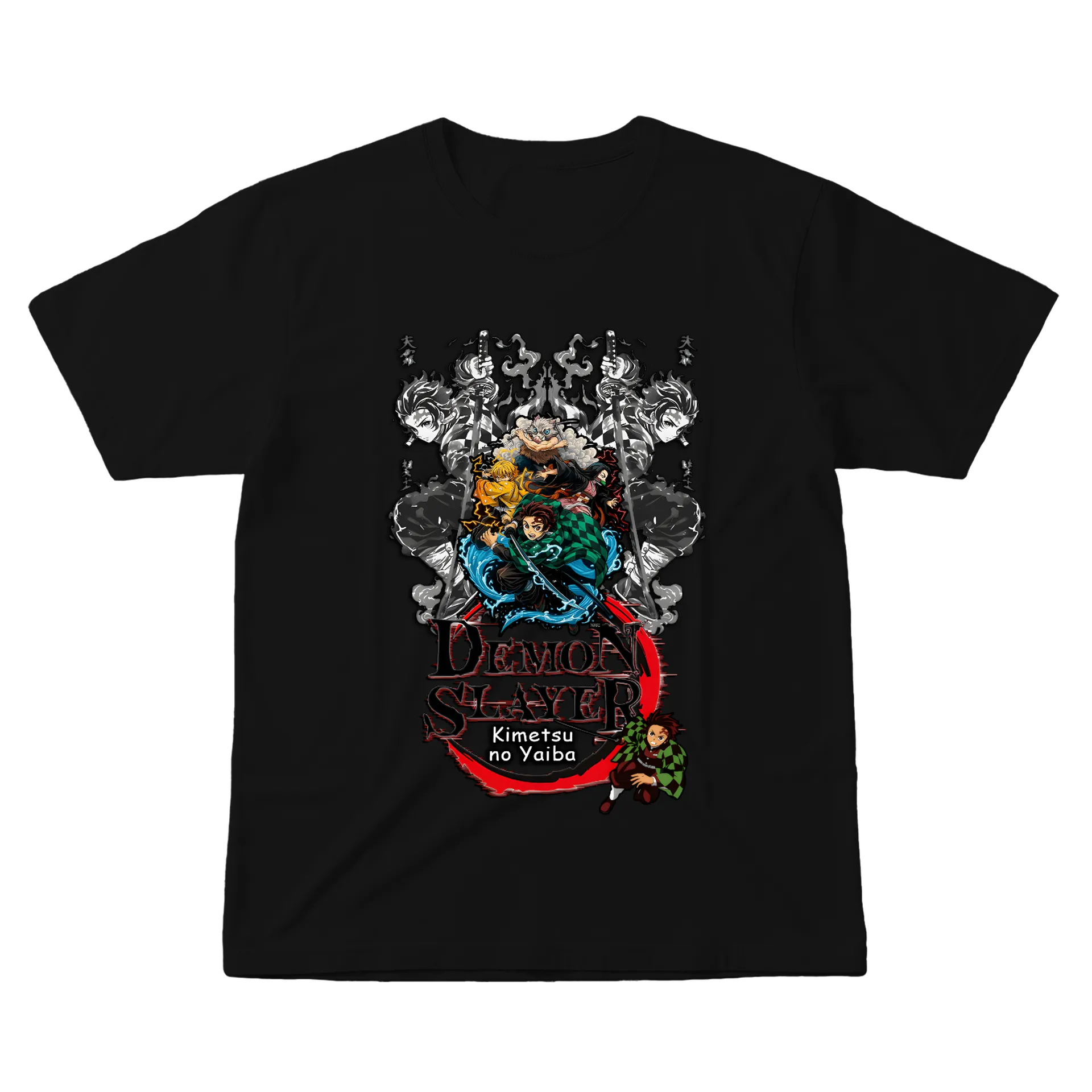 Camiseta (unissex) Demon Slayer - Imagem 1