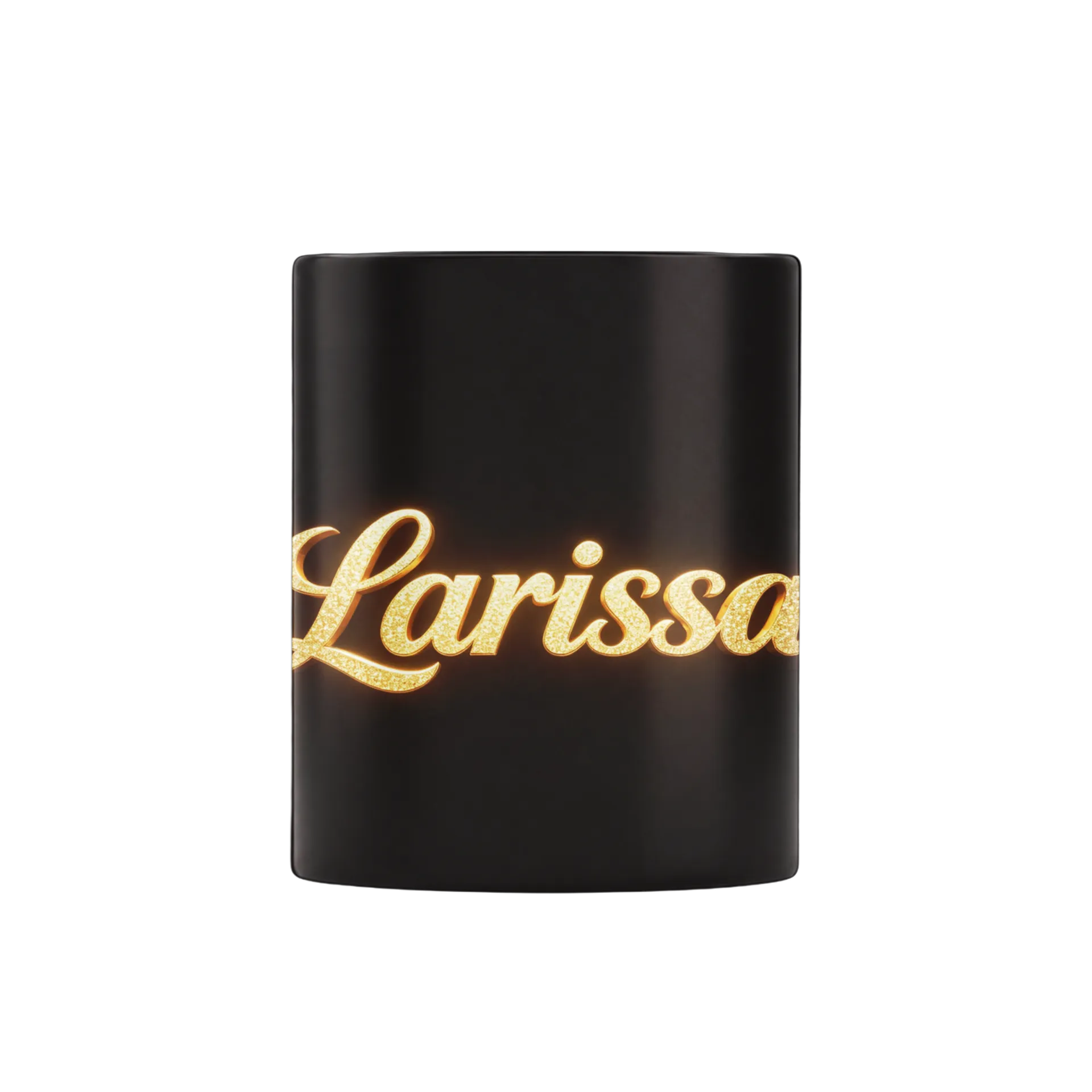 Caneca Glitter Letrista Larissa 325ml - Imagem 1