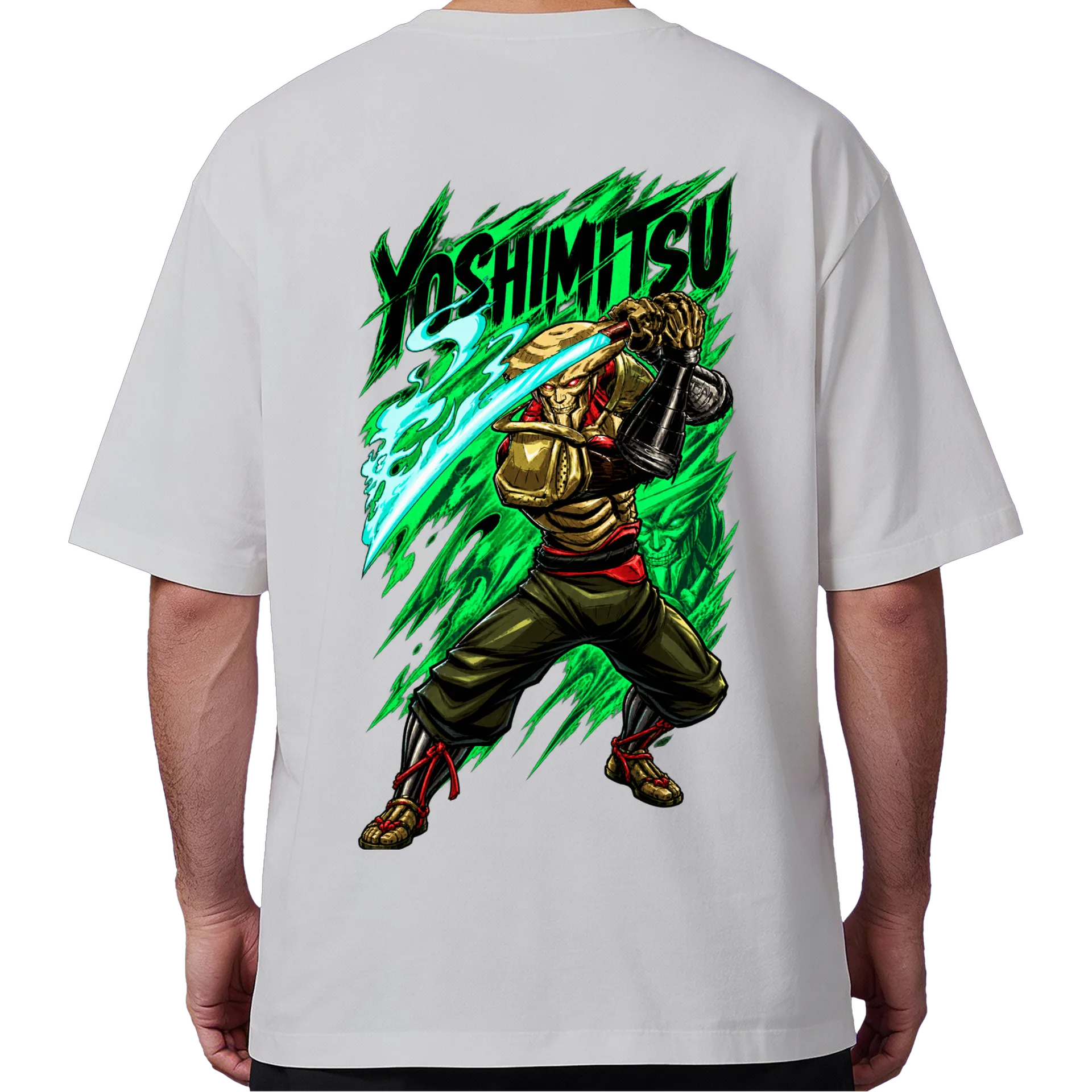 Camiseta Oversized - YOSHIMITSU de Samas — imagem 2 de 6