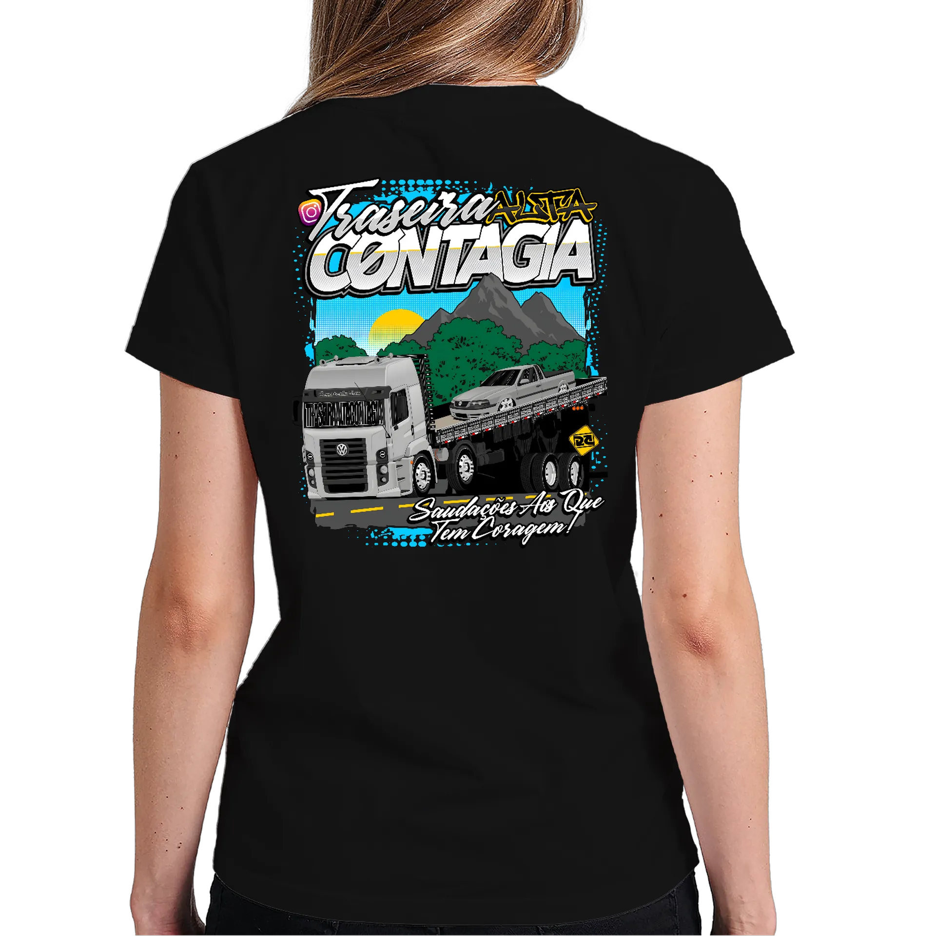 Camiseta personalizada de traseiraaltacontagia — imagem 5 de 6