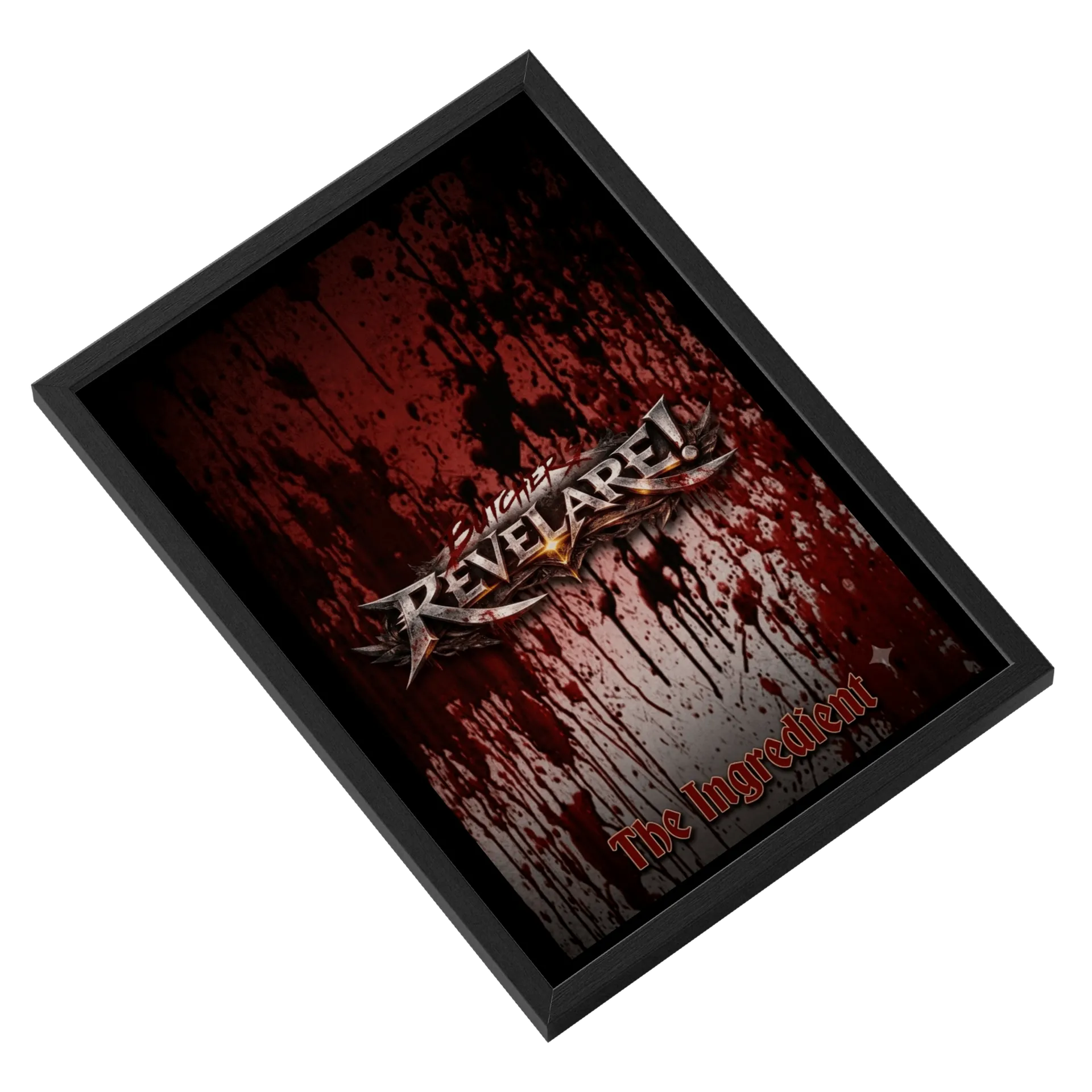 Quadro The Ingredient Revelare Red Blood A3 Veja de Butchers REVELARE  — imagem 2 de 3