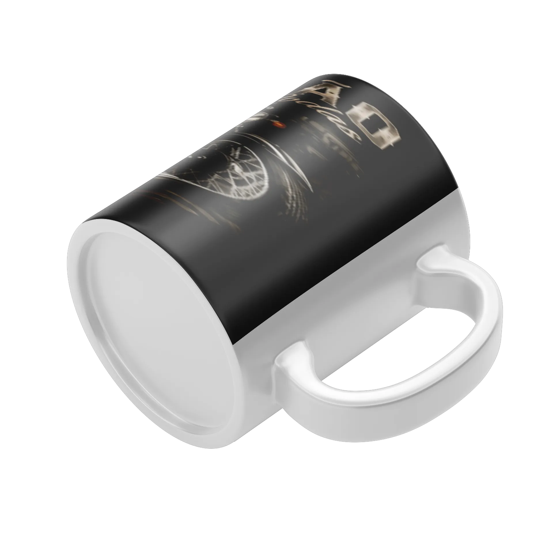 Caneca Porcelana Moto 325ml - Imagem 5