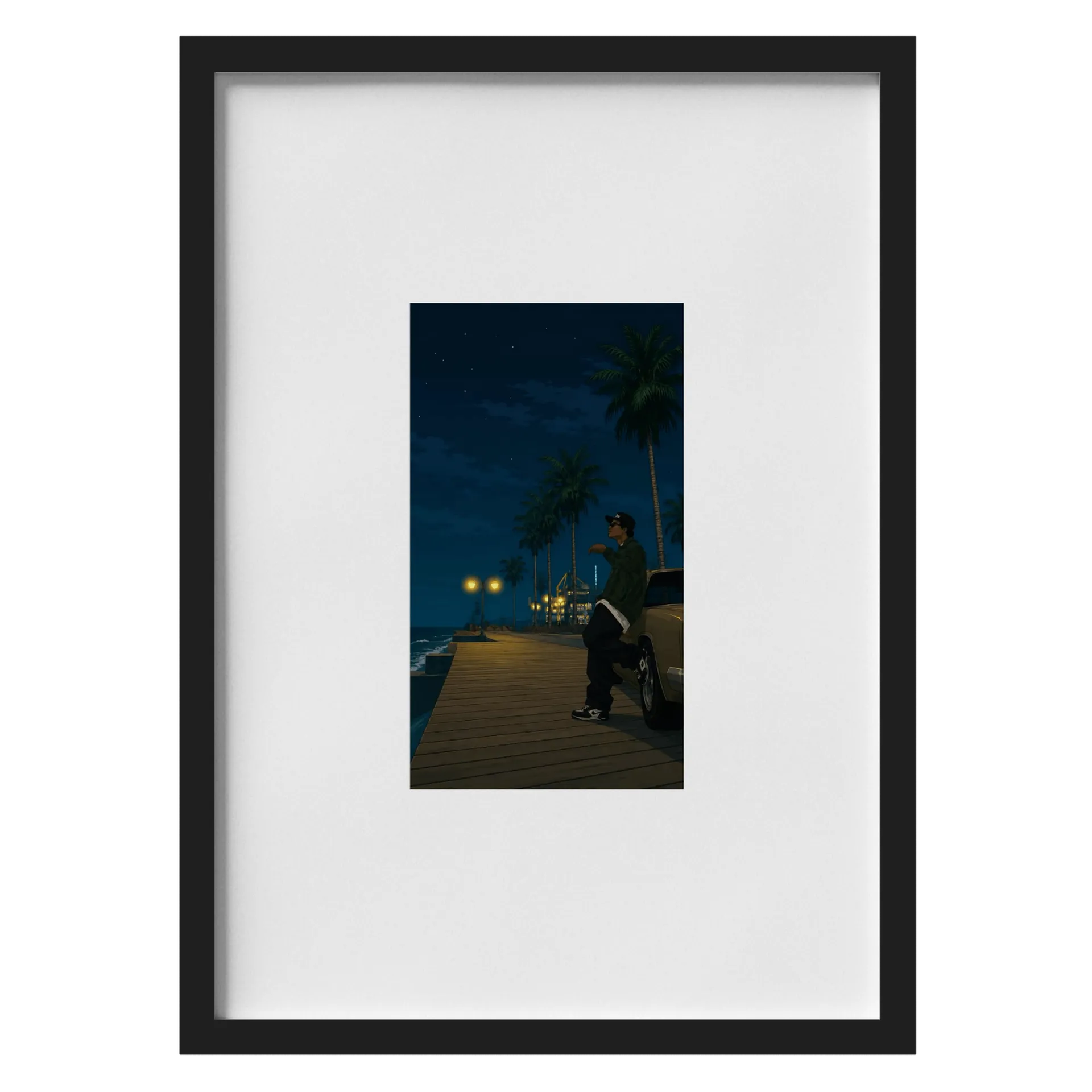 Quadro A3 personalizado Com Vidro - Imagem 1