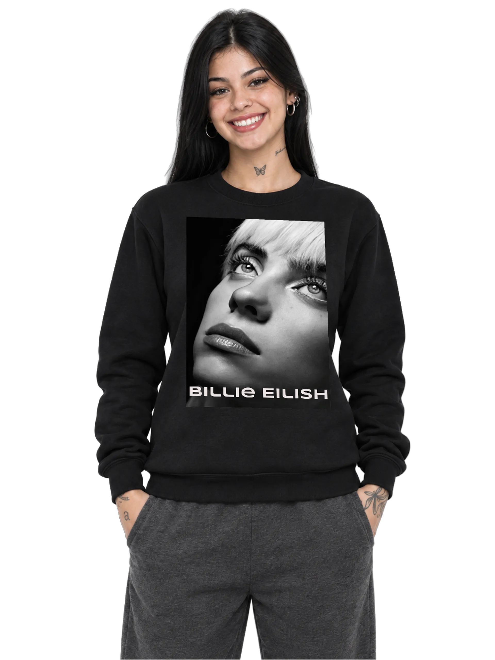 Suéter Moletom Billie Eilish - Imagem 1