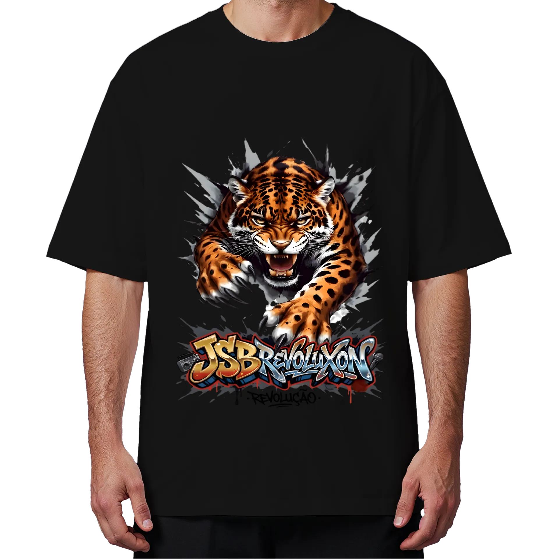 Camiseta jsbrevoluxon Oversized - Imagem 2