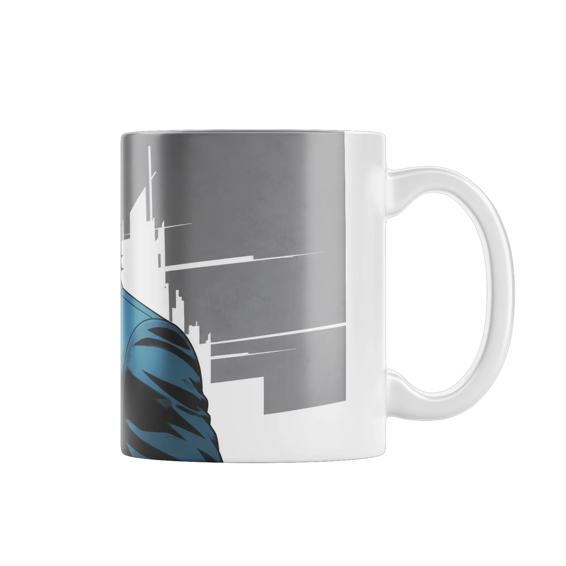 Caneca Personagem de Terno Estilo Cartoon 325ml - Imagem 1