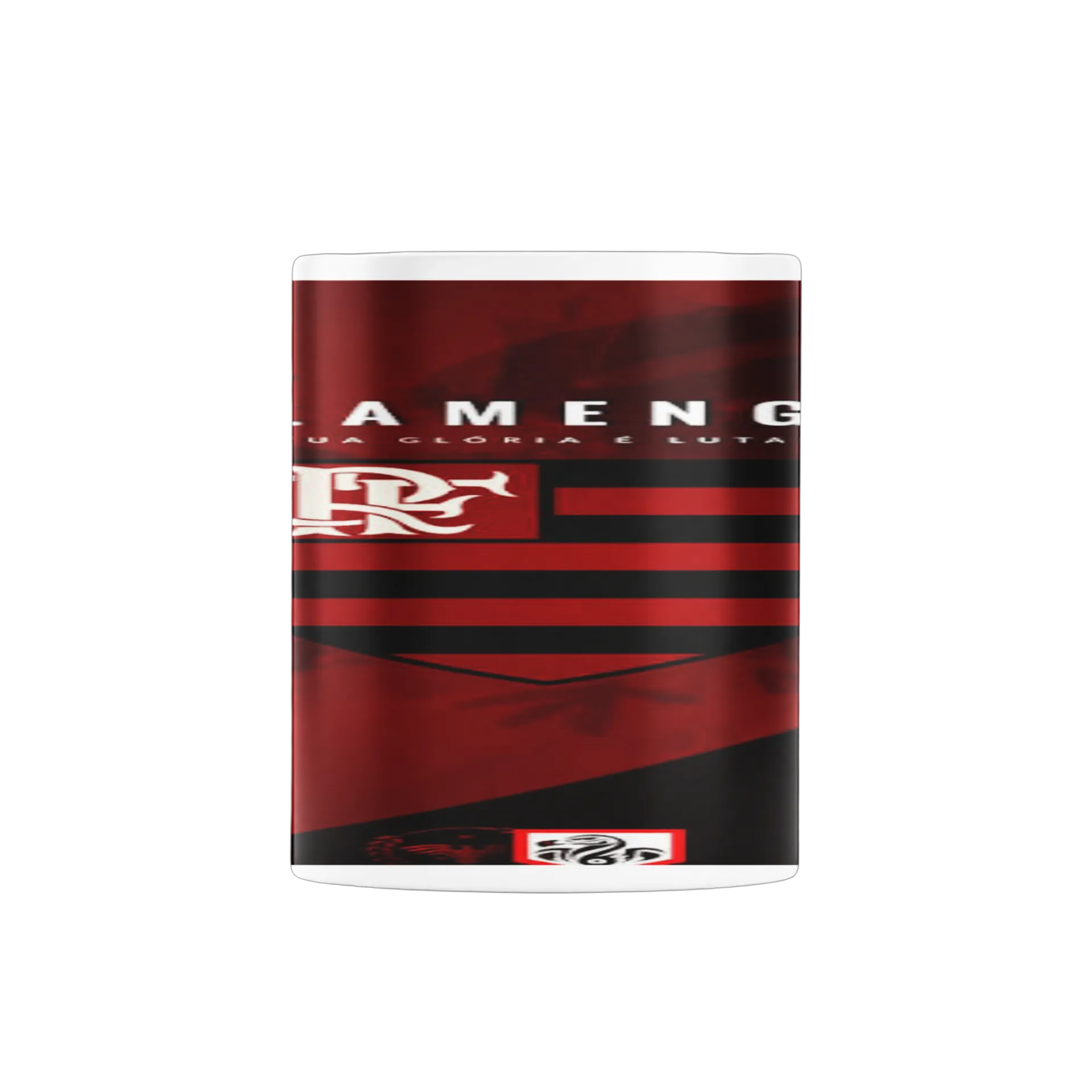 Caneca Flamengo Logotipo Rubro-Negro 325ml - Imagem 2