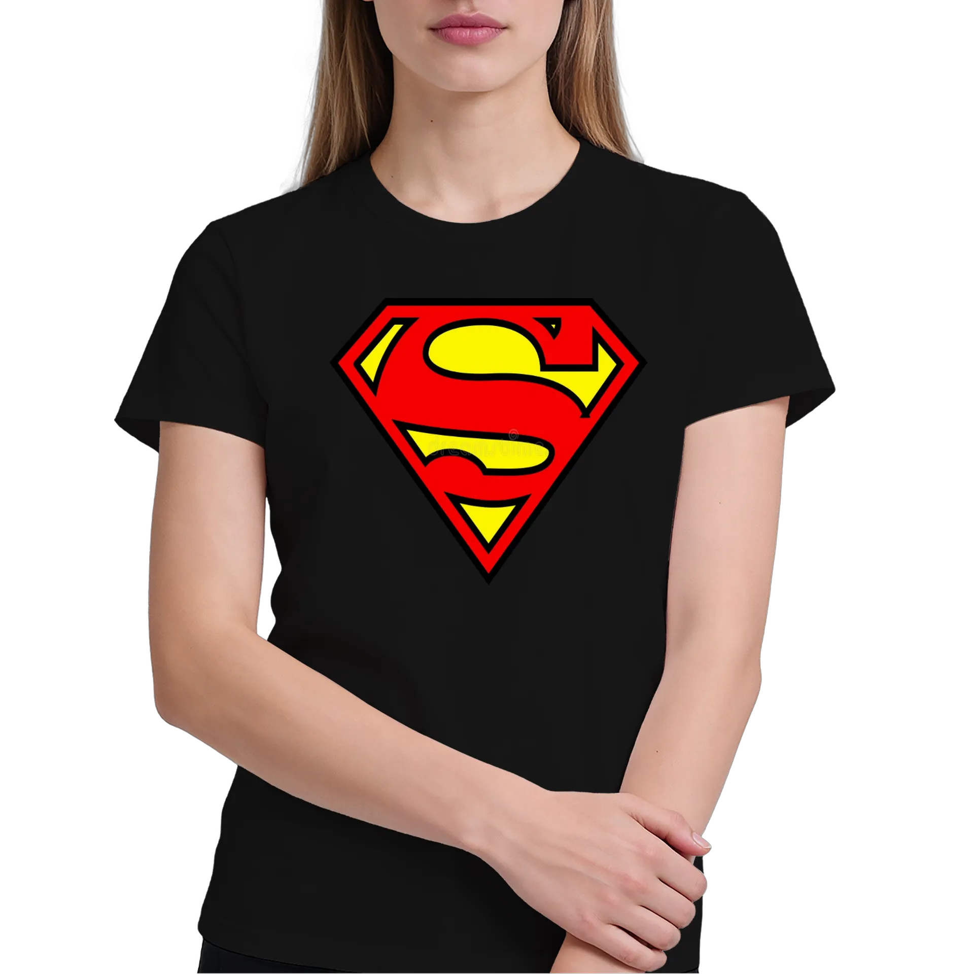 Camiseta Super-herói Estampa Logo 100% Algodão - Imagem 4