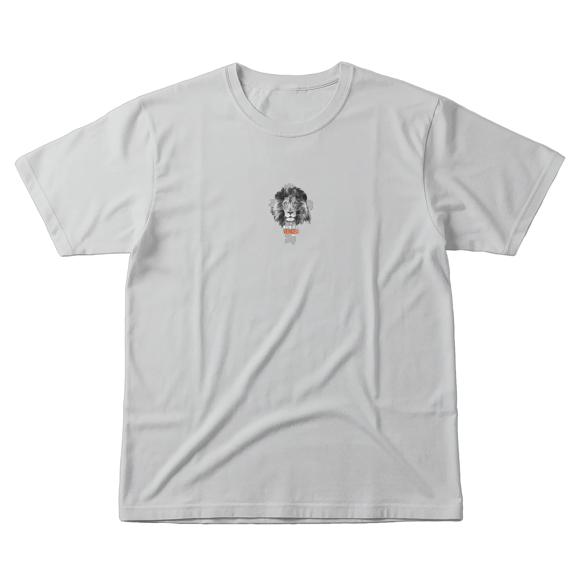 Camiseta Leão Vencedor 100% Algodão - Imagem 1