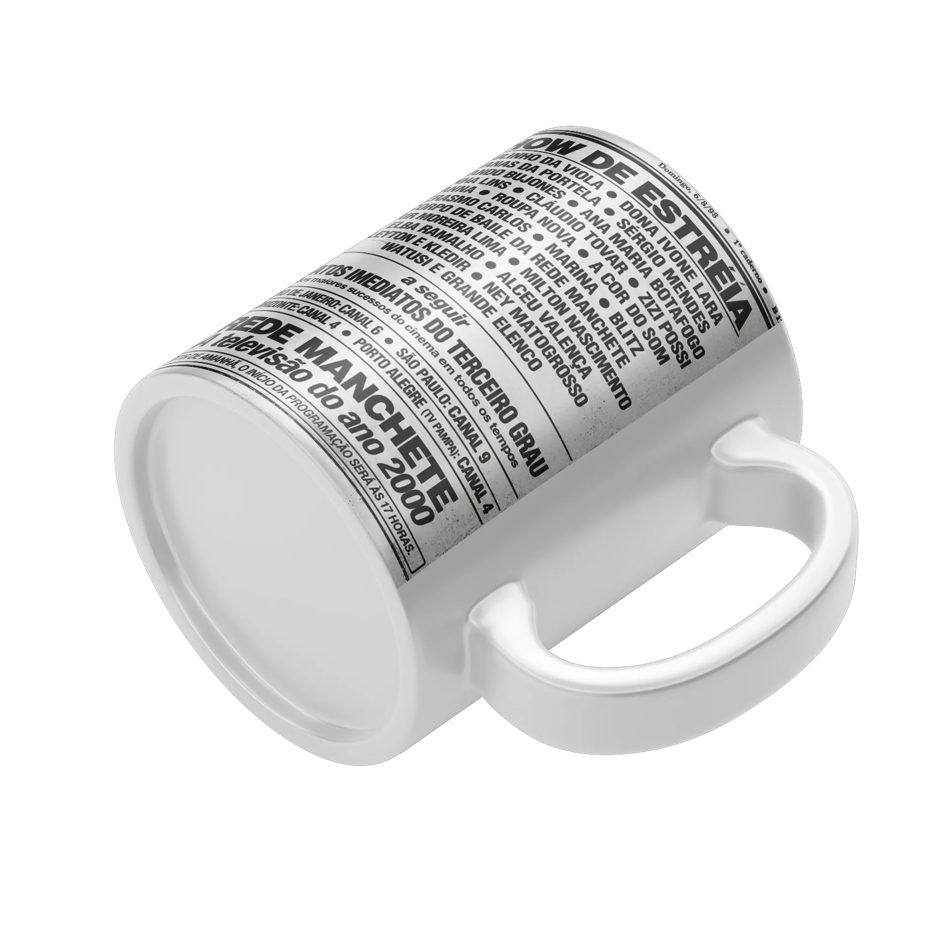 Caneca Rede Manchete 2 | Somos Tokufans - Imagem 5