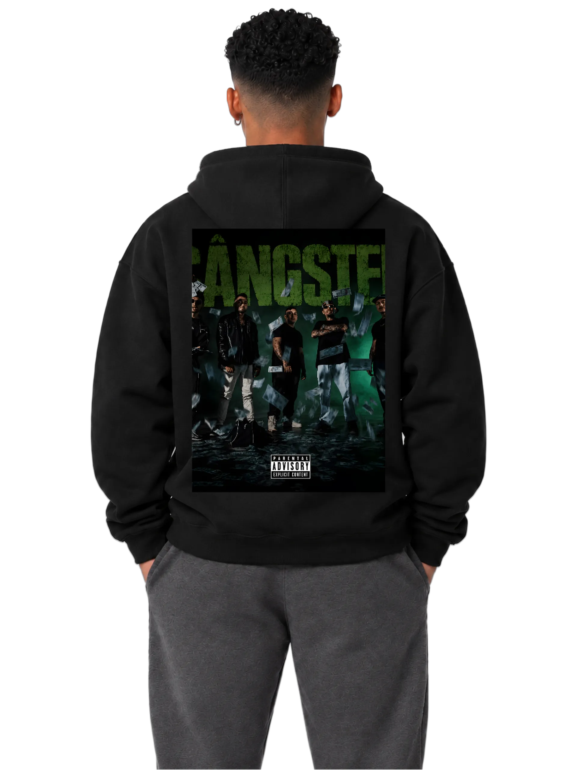 Blusa Moletom Ant Monster Estampa Verde com Dinheiro de Stanley Money Team  — imagem 4 de 6