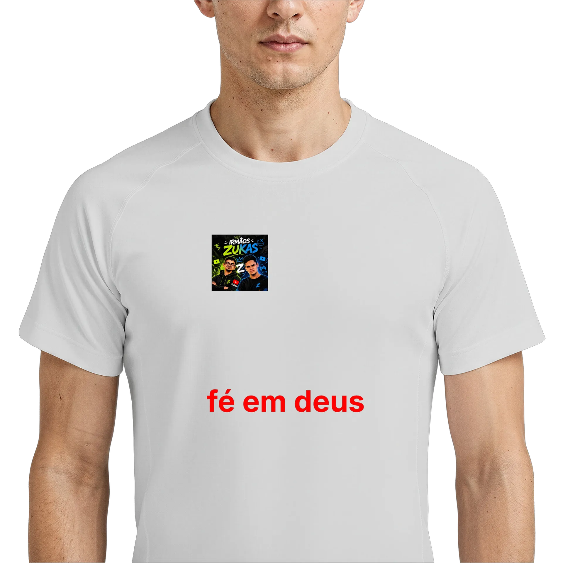 Camiseta Dry Fit Irmãos Zukas Estampa Neon Respirável 100% de zuka — imagem 4 de 6