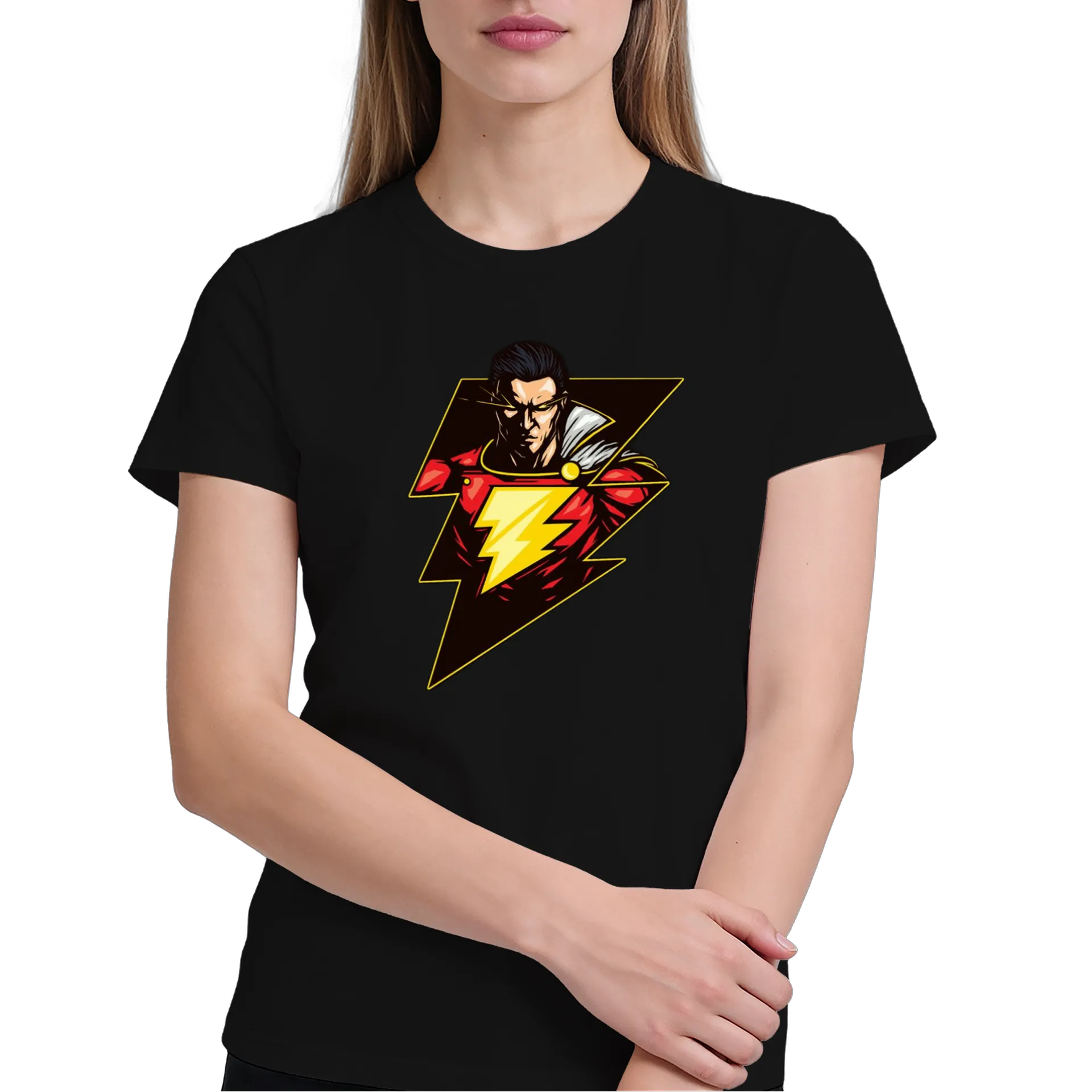 Camiseta Super-herói Relâmpago 100% Algodão - Imagem 4