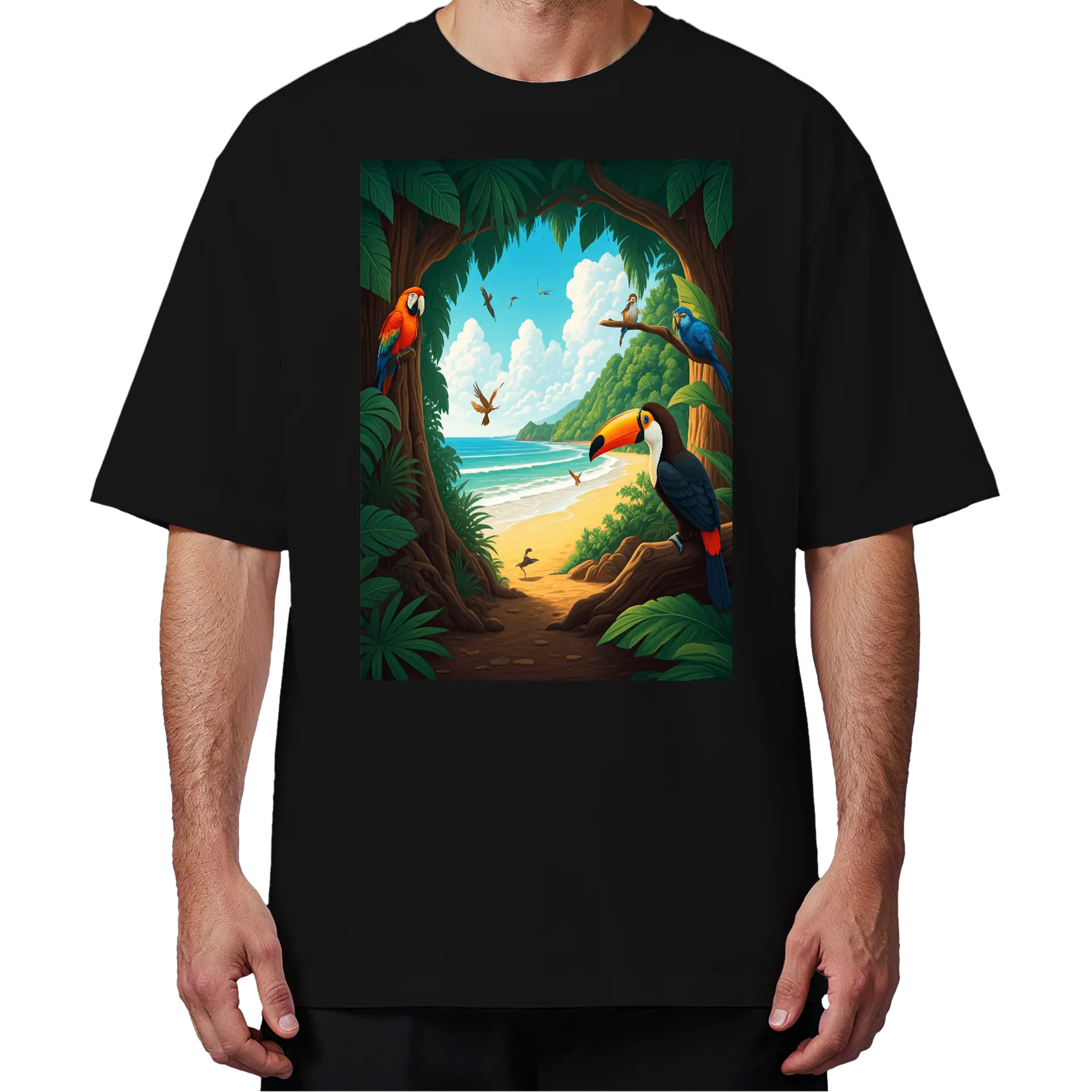 Camiseta Oversized: Conforto e Estilo em Tamanho - Imagem 4