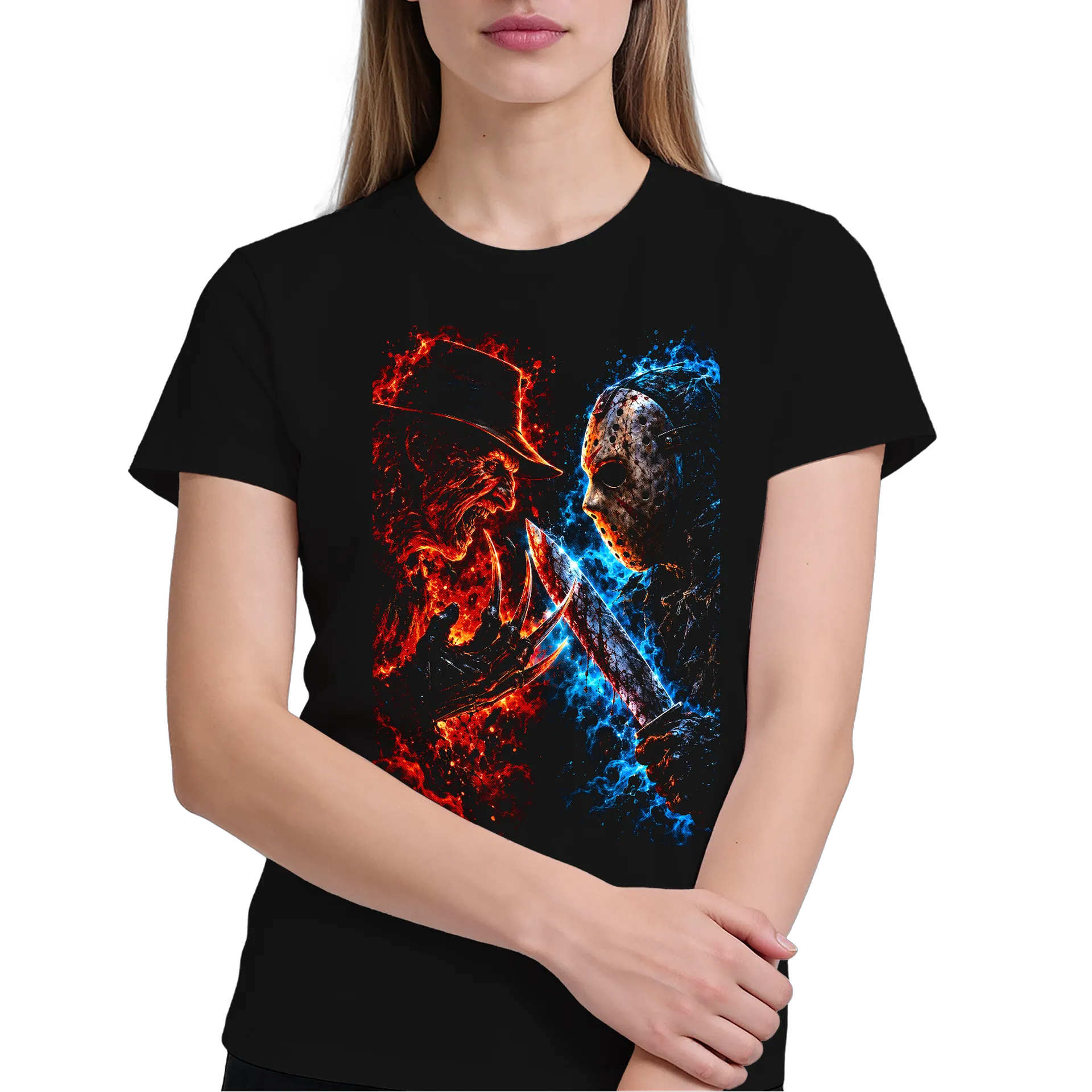 Camiseta personalizada Haloween Jason X Krueger Premium - Imagem 3