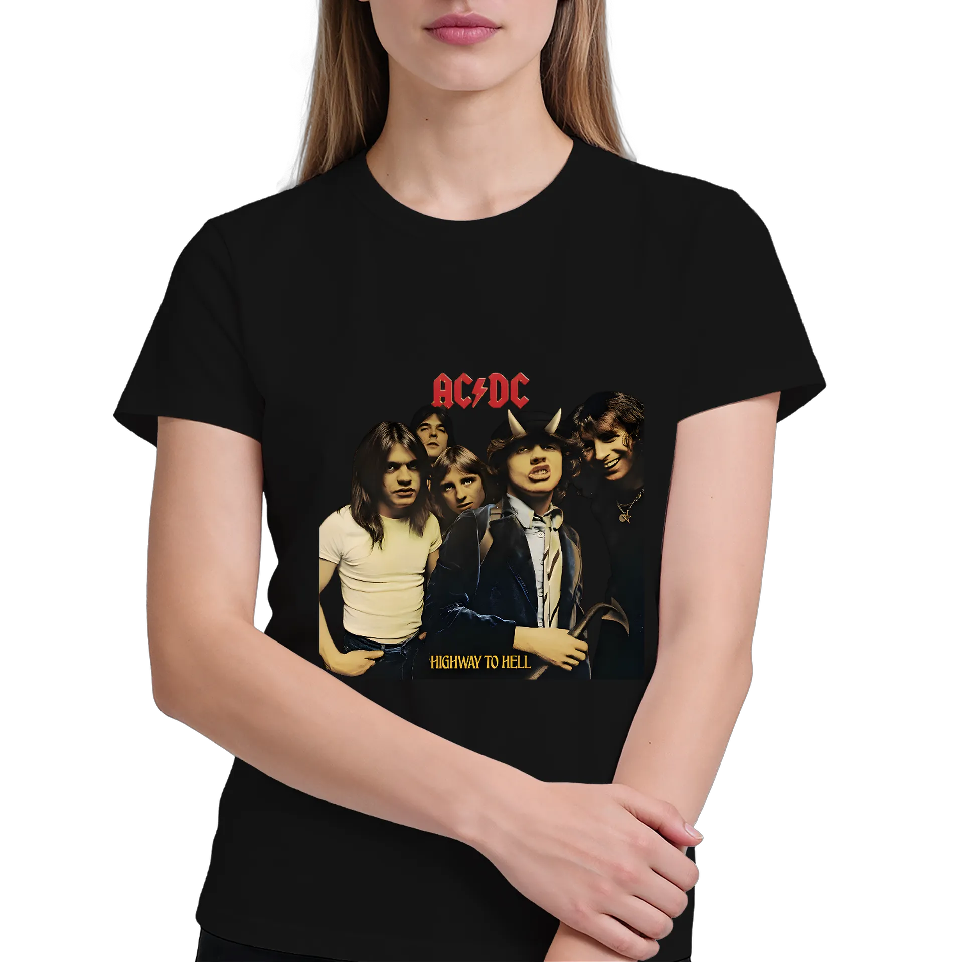 Camiseta ACDC Highway to Hell Capa - Imagem 3