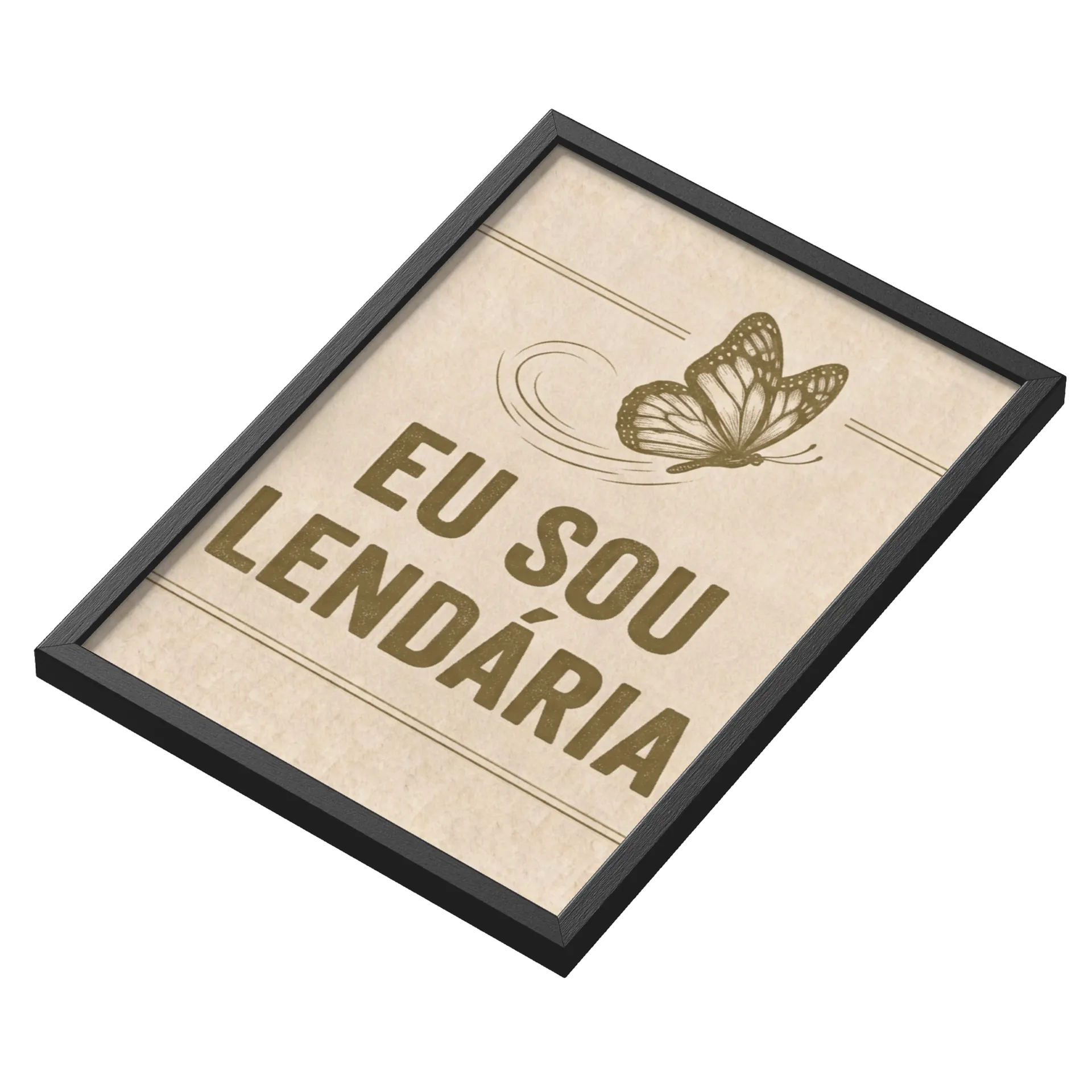 Quadro A3 personalizado Com Vidro Lendárias  de Carla Neto  — imagem 3 de 3