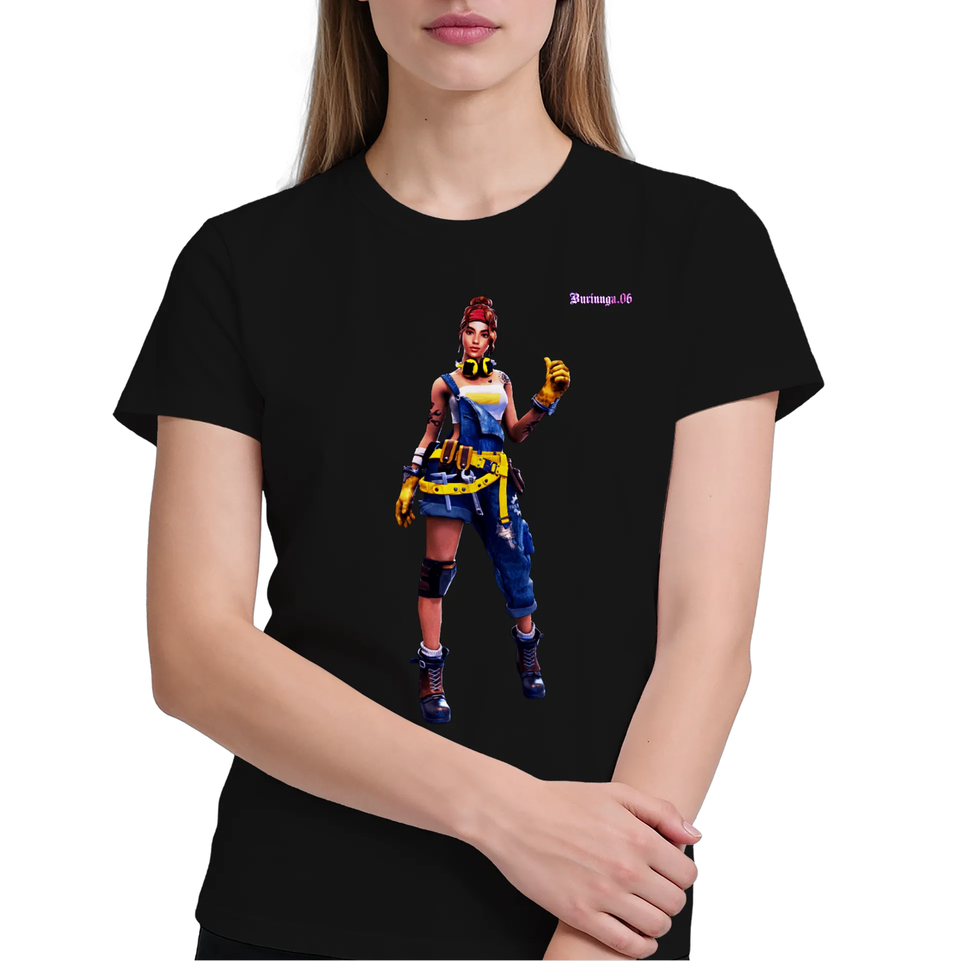 Camiseta personalizada FREE FIRE SHANI - Imagem 4