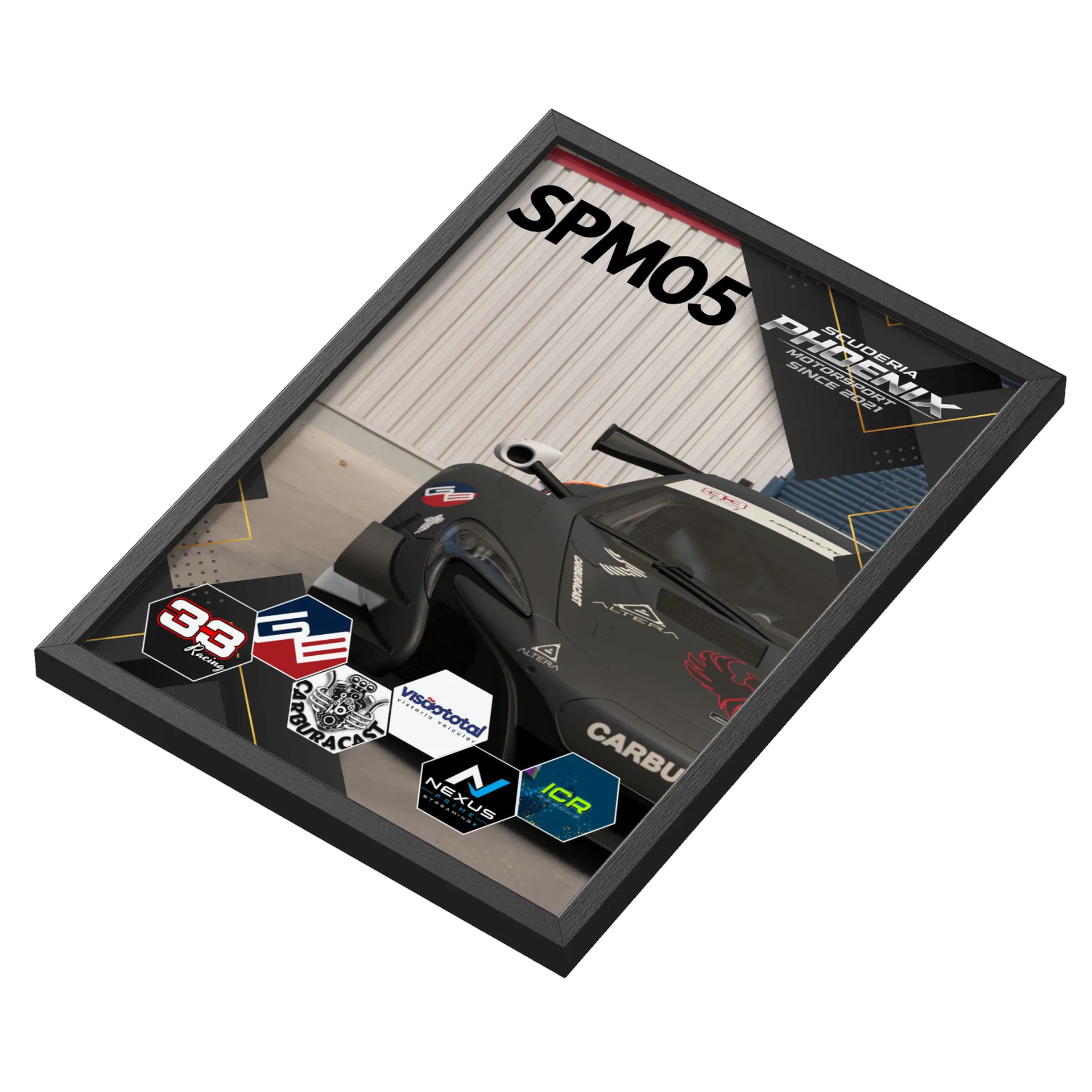 Quadro McLaren SPM05 Livery 2024 - Imagem 3