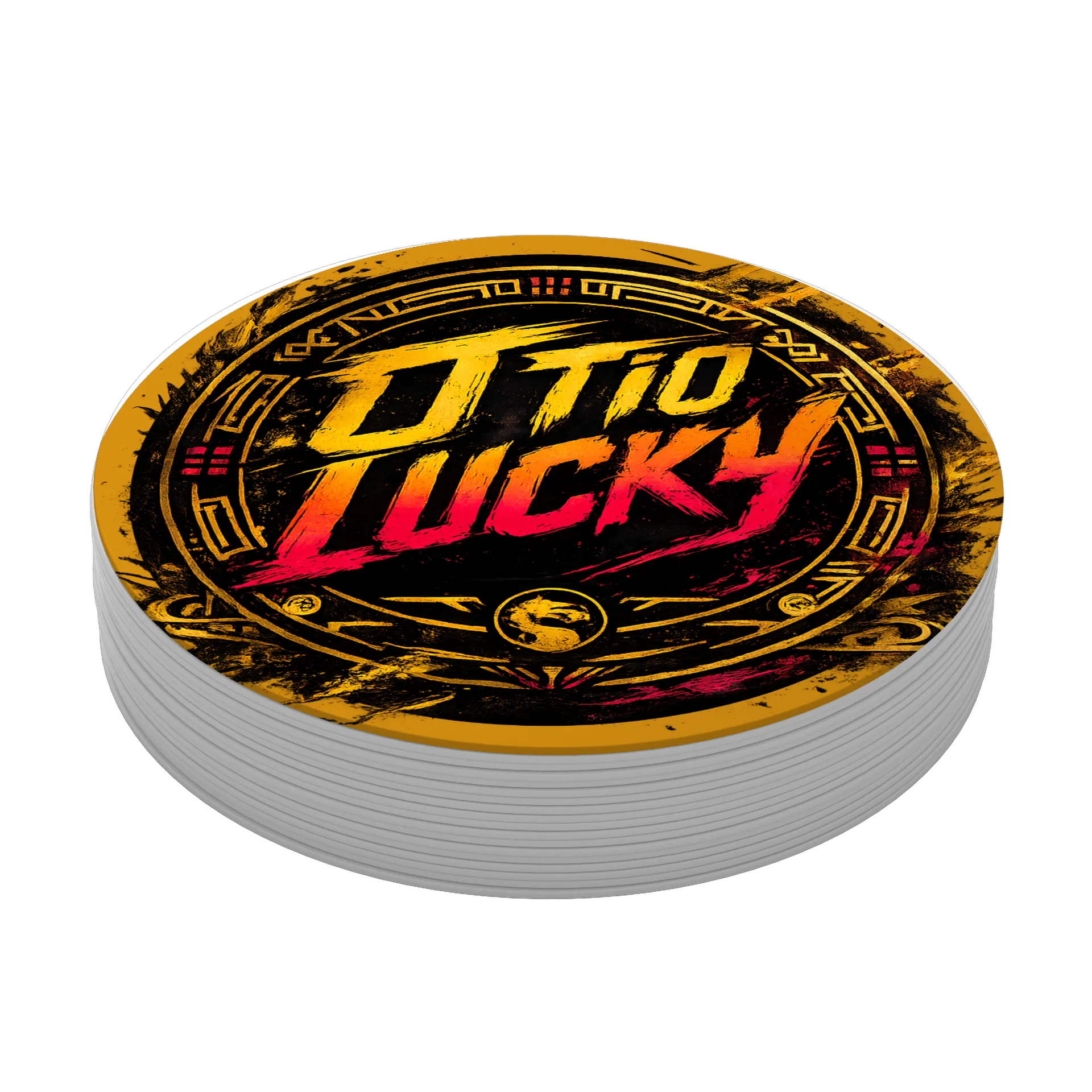 Porta-copos personalizado de O tio Lucky — imagem 3 de 3
