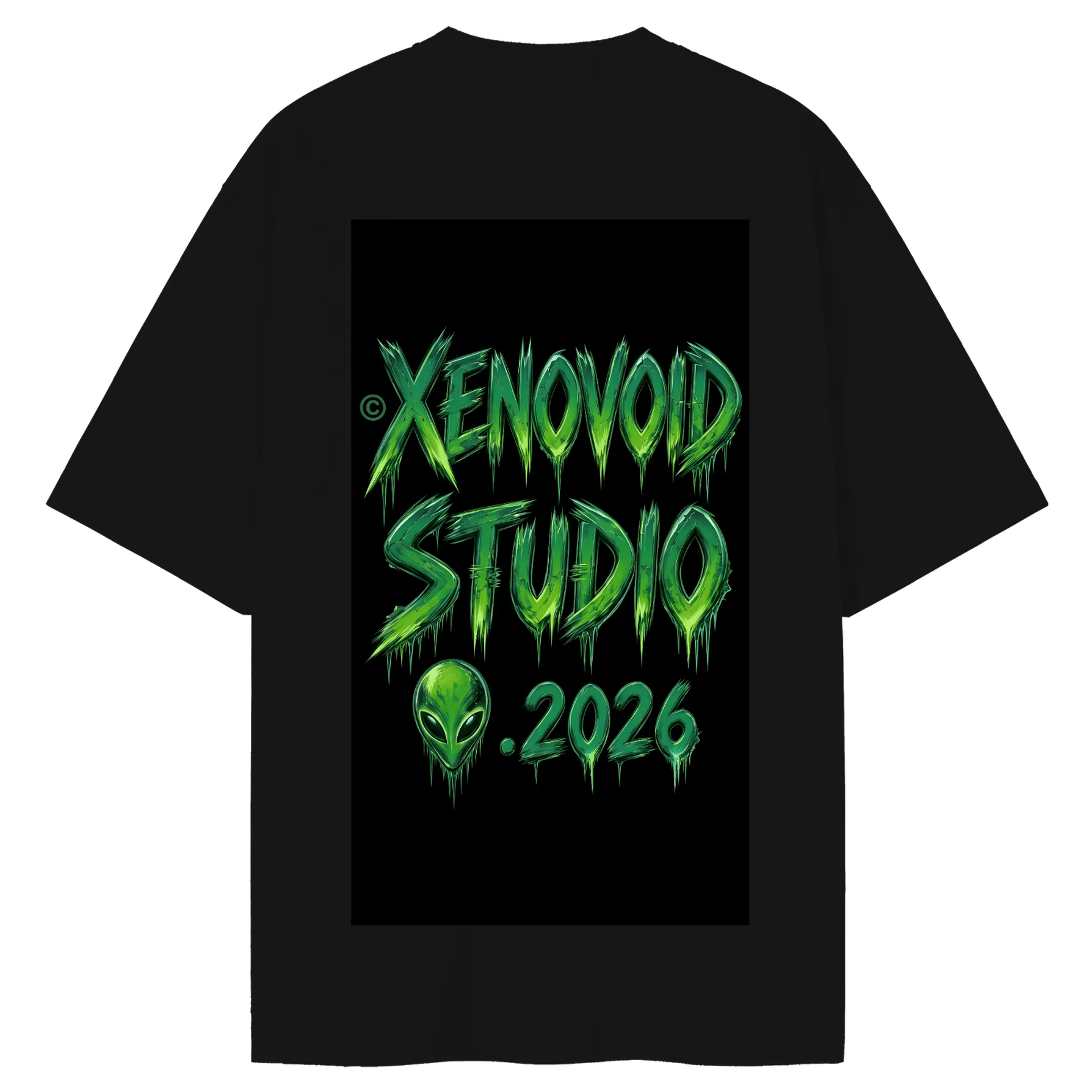 Camiseta Oversized Xenovoid Studio 👽 de Xenovoid Studio 👽 — imagem 2 de 6