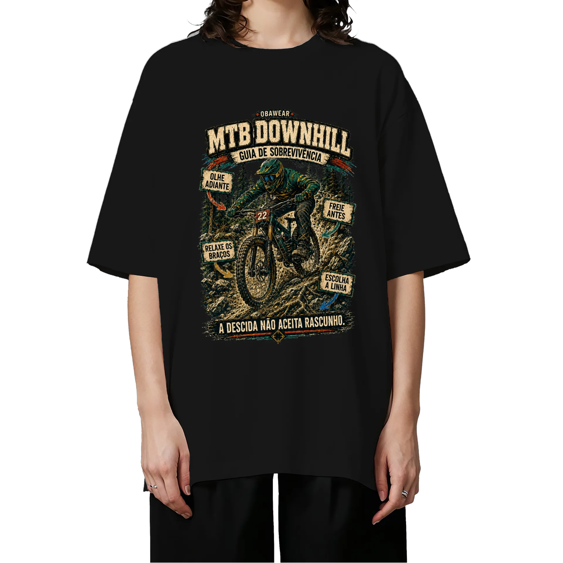 Camiseta Oversized MTB - Imagem 4