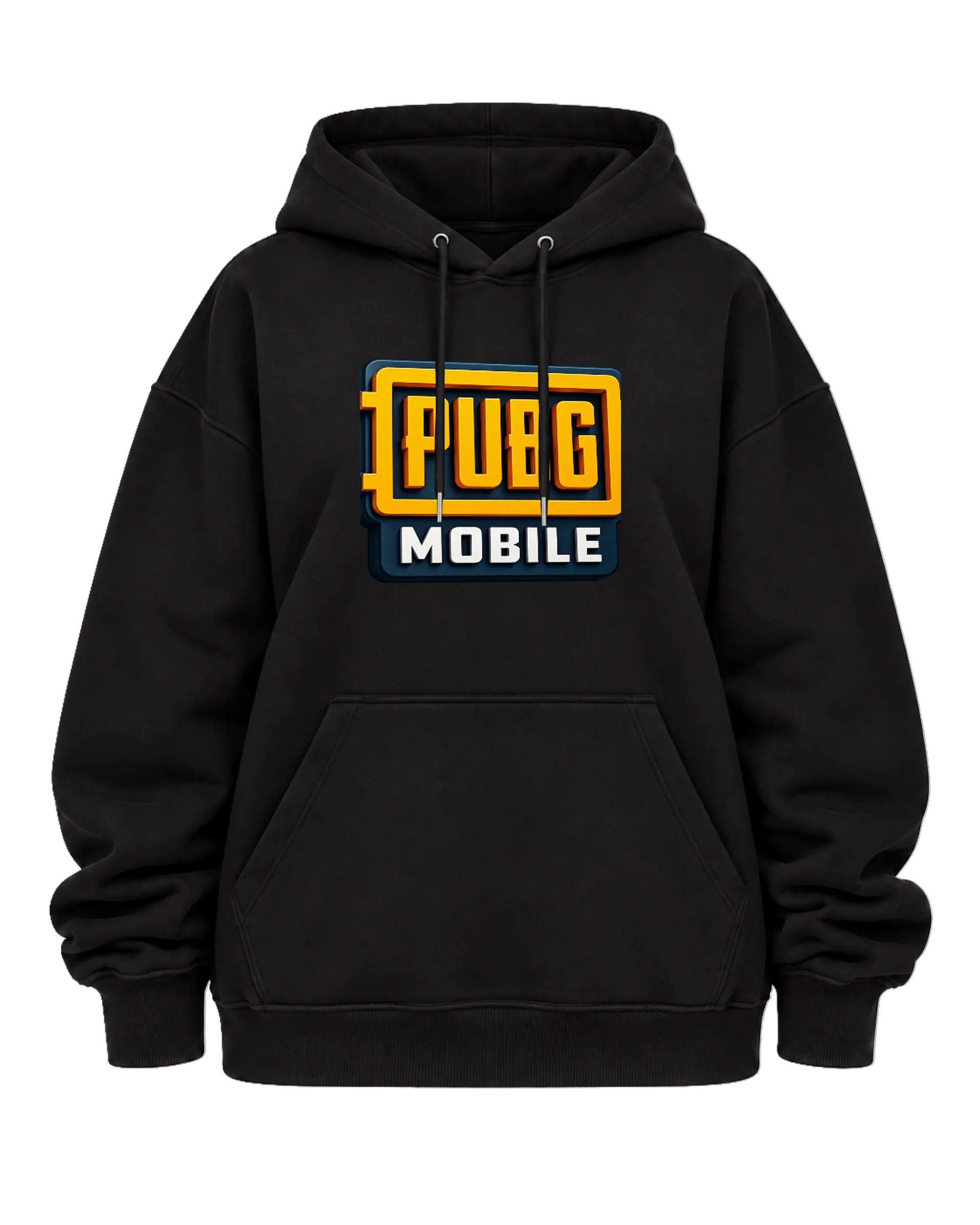 Blusa Moletom Canguru PUBG Mobile Estampa Tipográfica 3D - Imagem 5