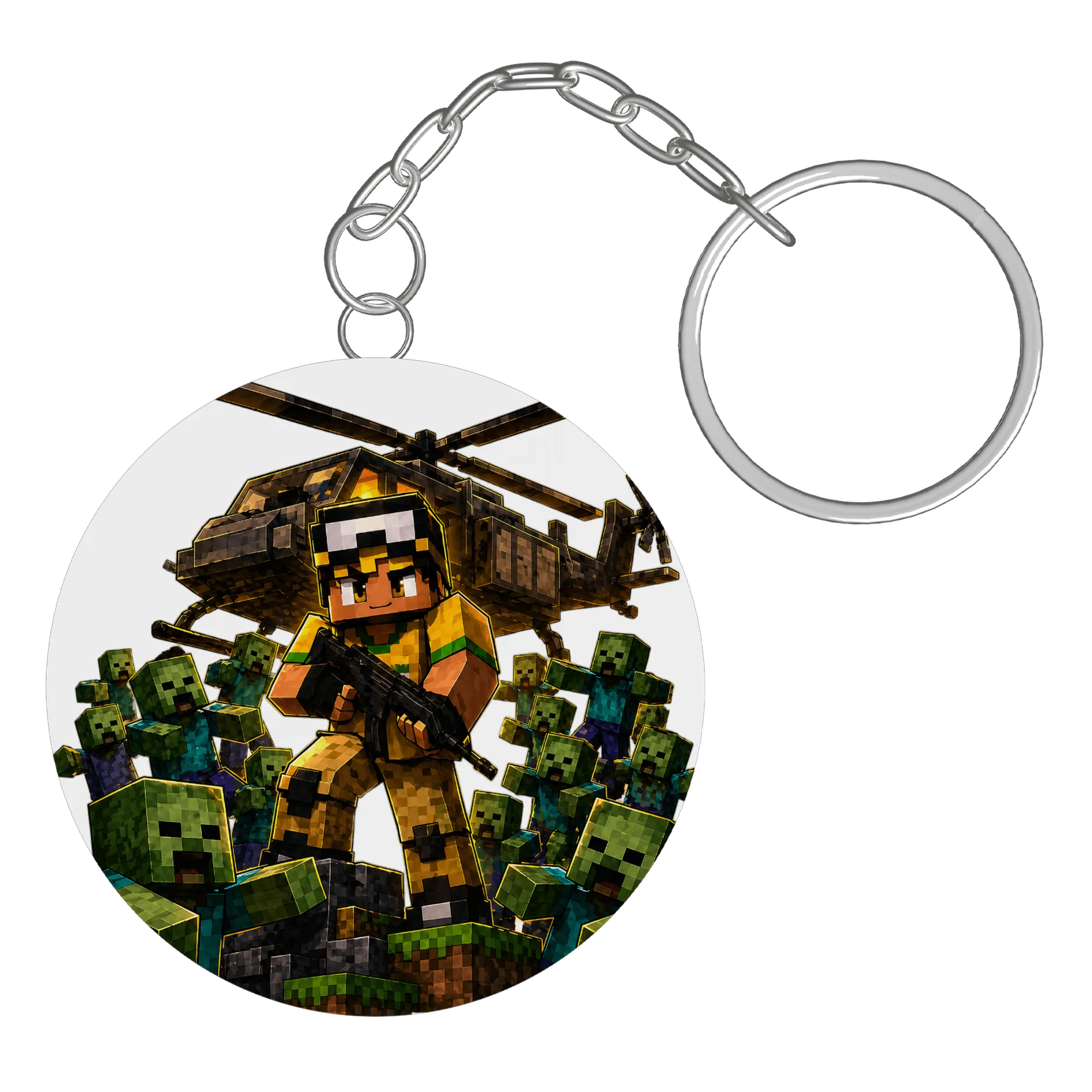 Chaveiro Oficial Atleta Minecraft | Colecionável - Imagem 3