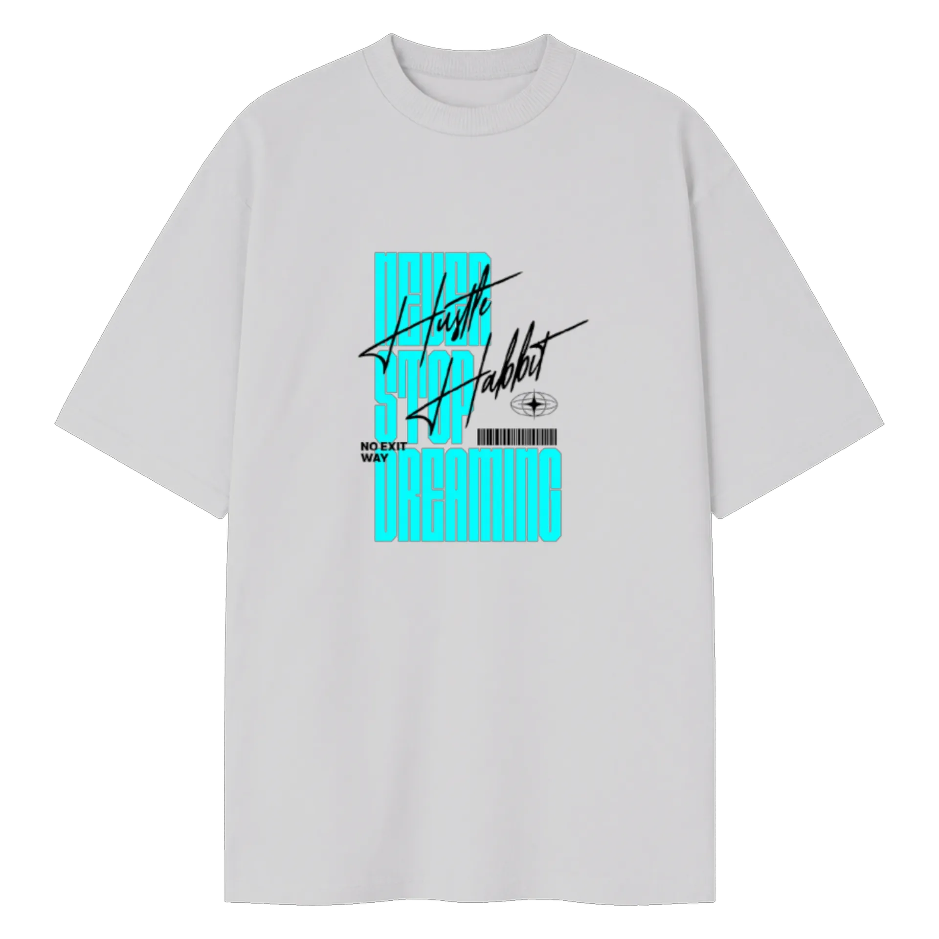 Camiseta Oversized CMB "NSD" - Branco - Imagem 1