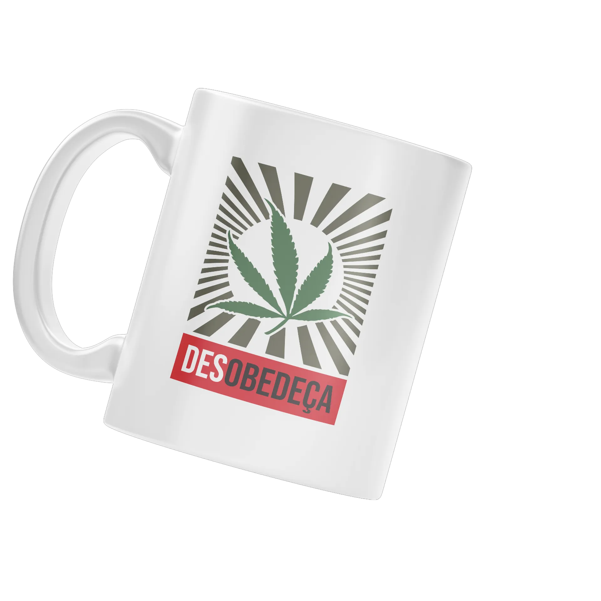 Caneca Porcelana Desobedeça 325ml - Imagem 3