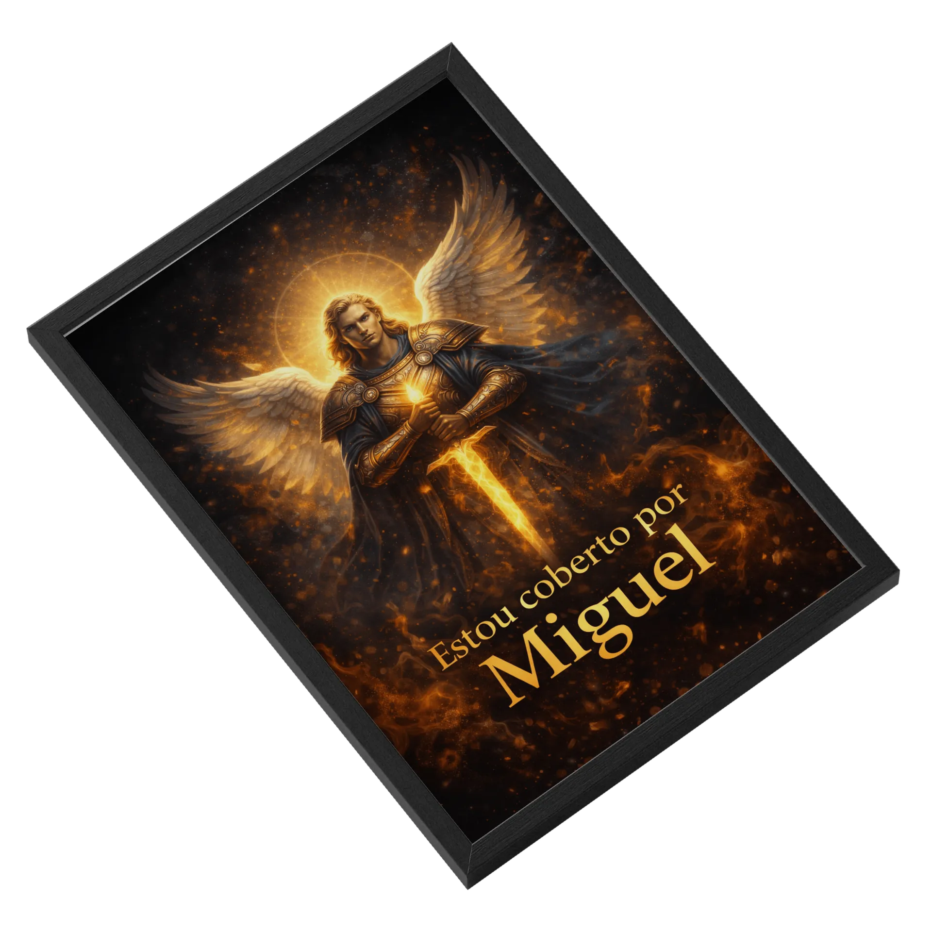 Quadro A3 personalizado de Comunidade Asas do Infinito